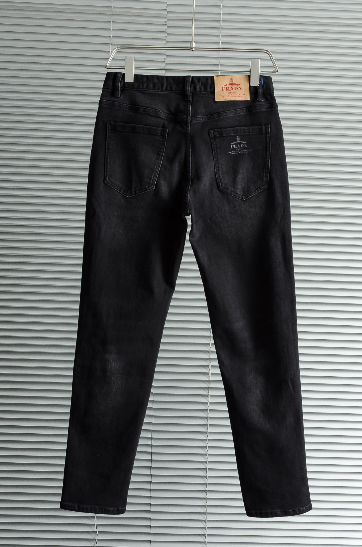 [TOP] PRADA Men's Jeans - Black