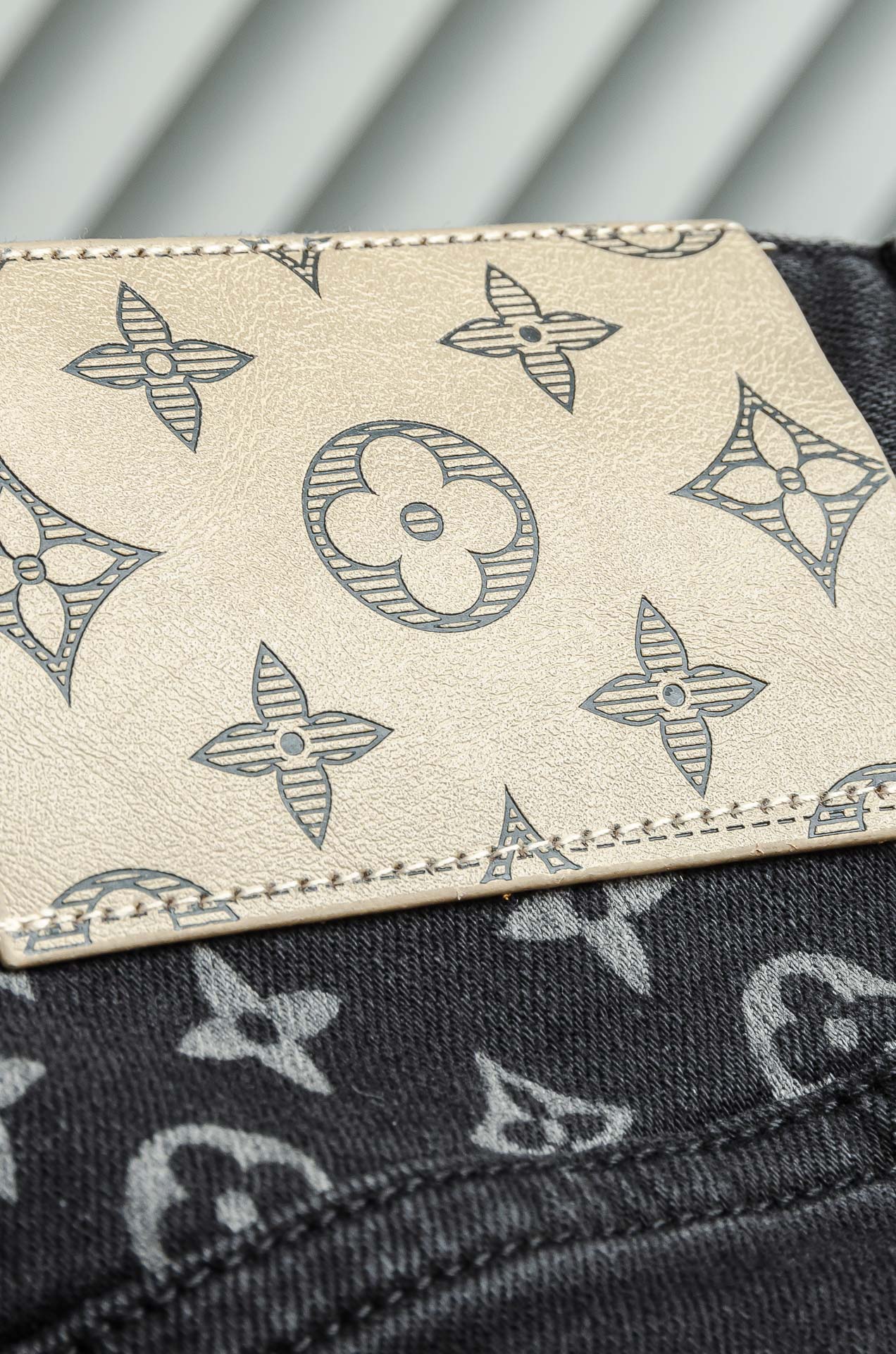 [TOP] LOUIS VUITTON LV Men's Jeans - Black