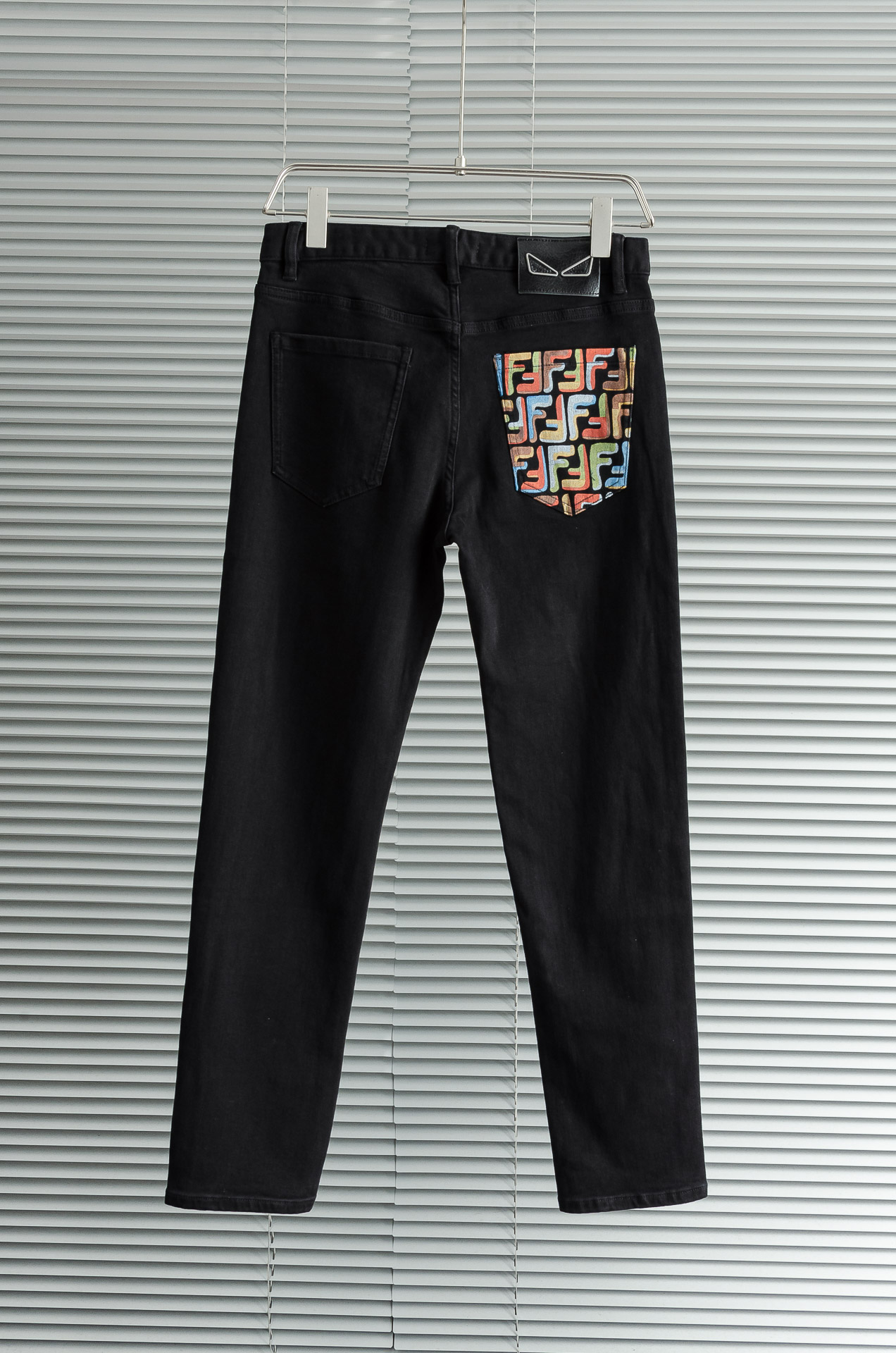 [TOP] FENDI Men's Jeans - Black
