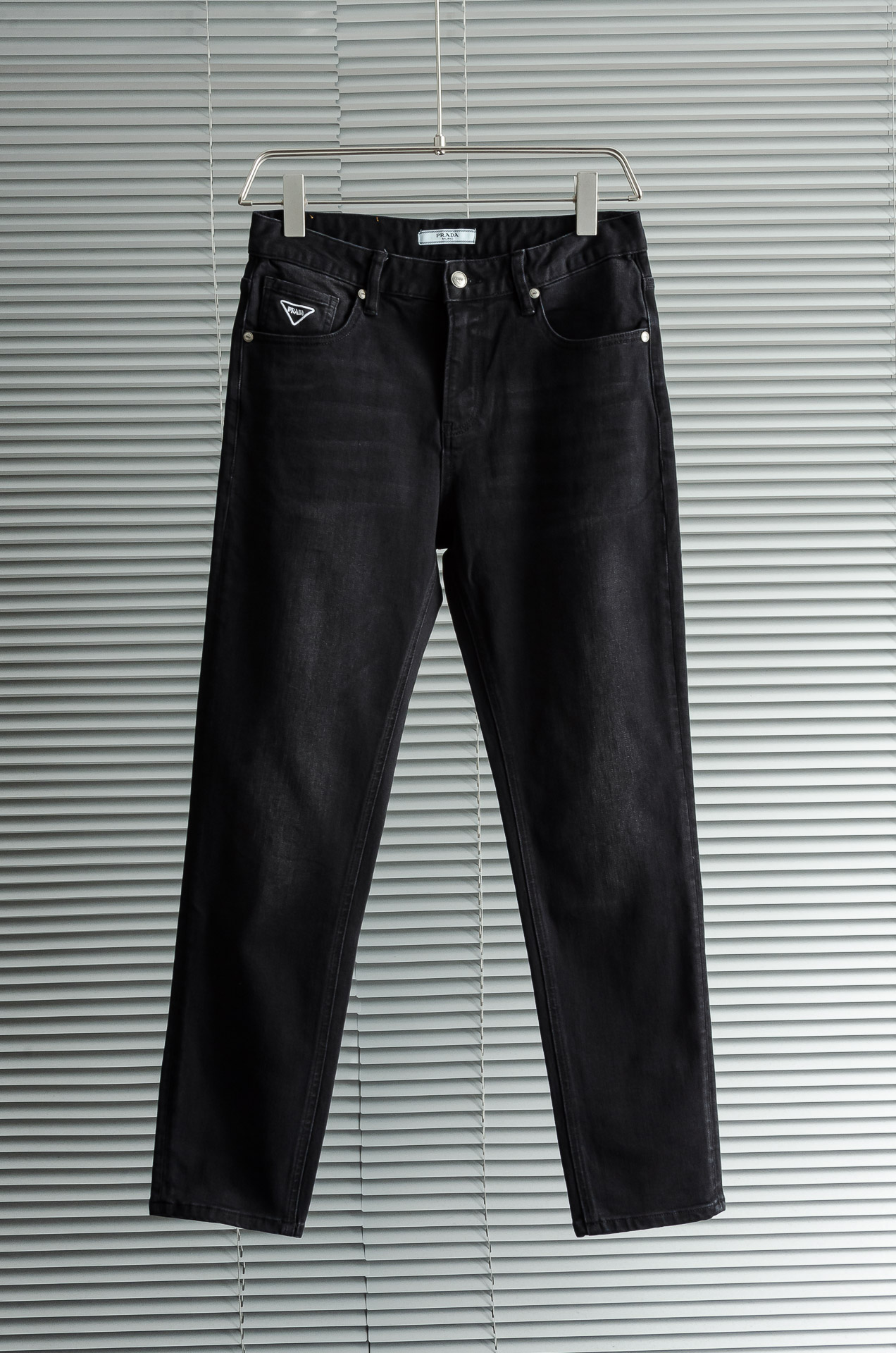 [TOP] PRADA Men's Jeans - Black