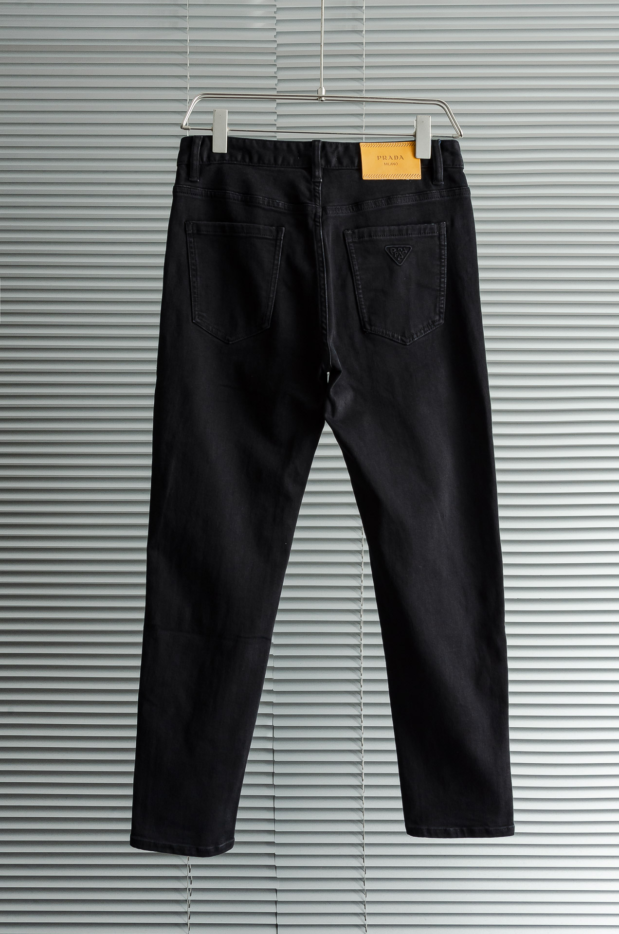 [TOP] PRADA Men's Jeans - Black