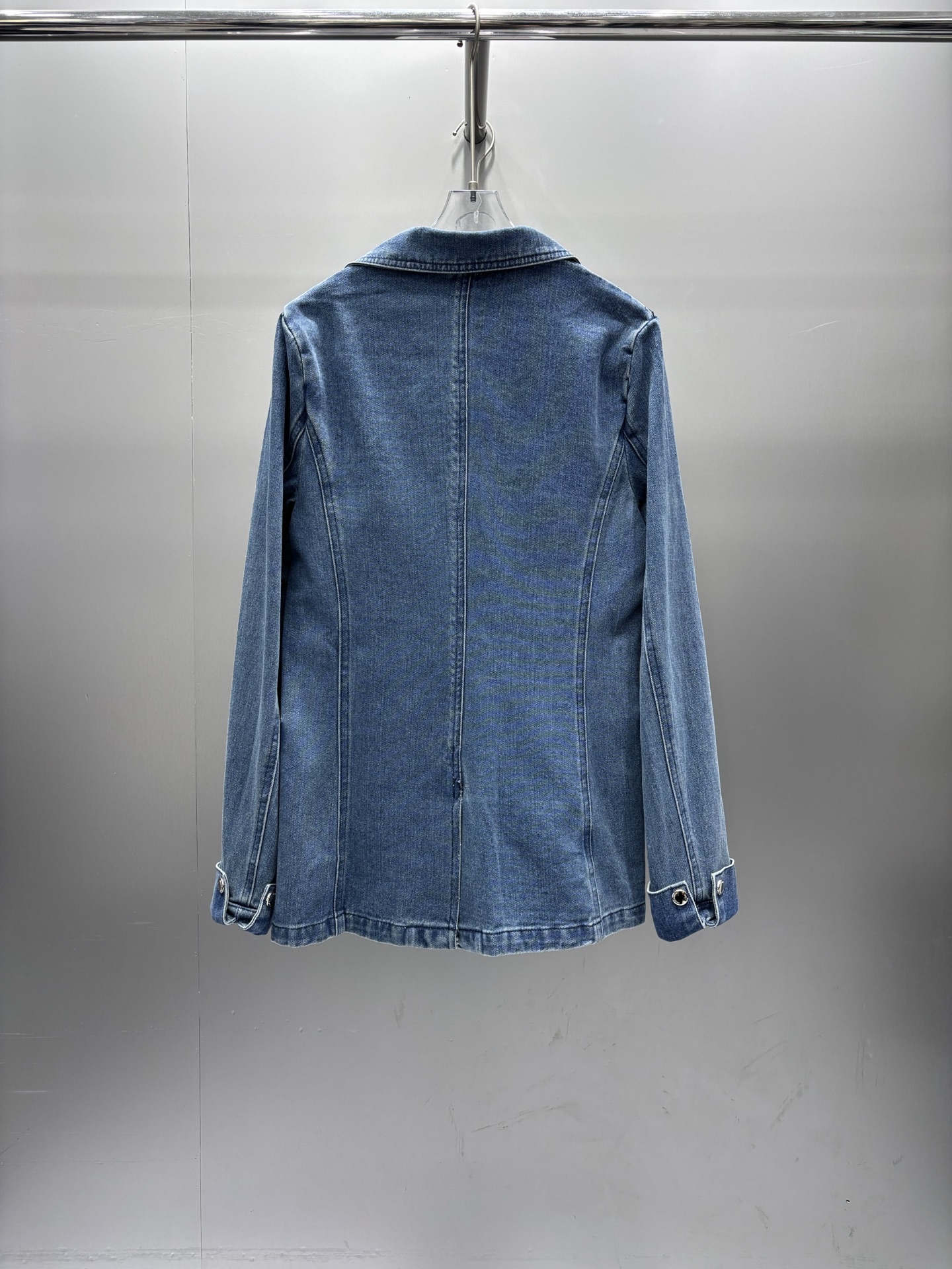 [TOP] Yves Saint Laurent YSL Denim Jacket - Blue