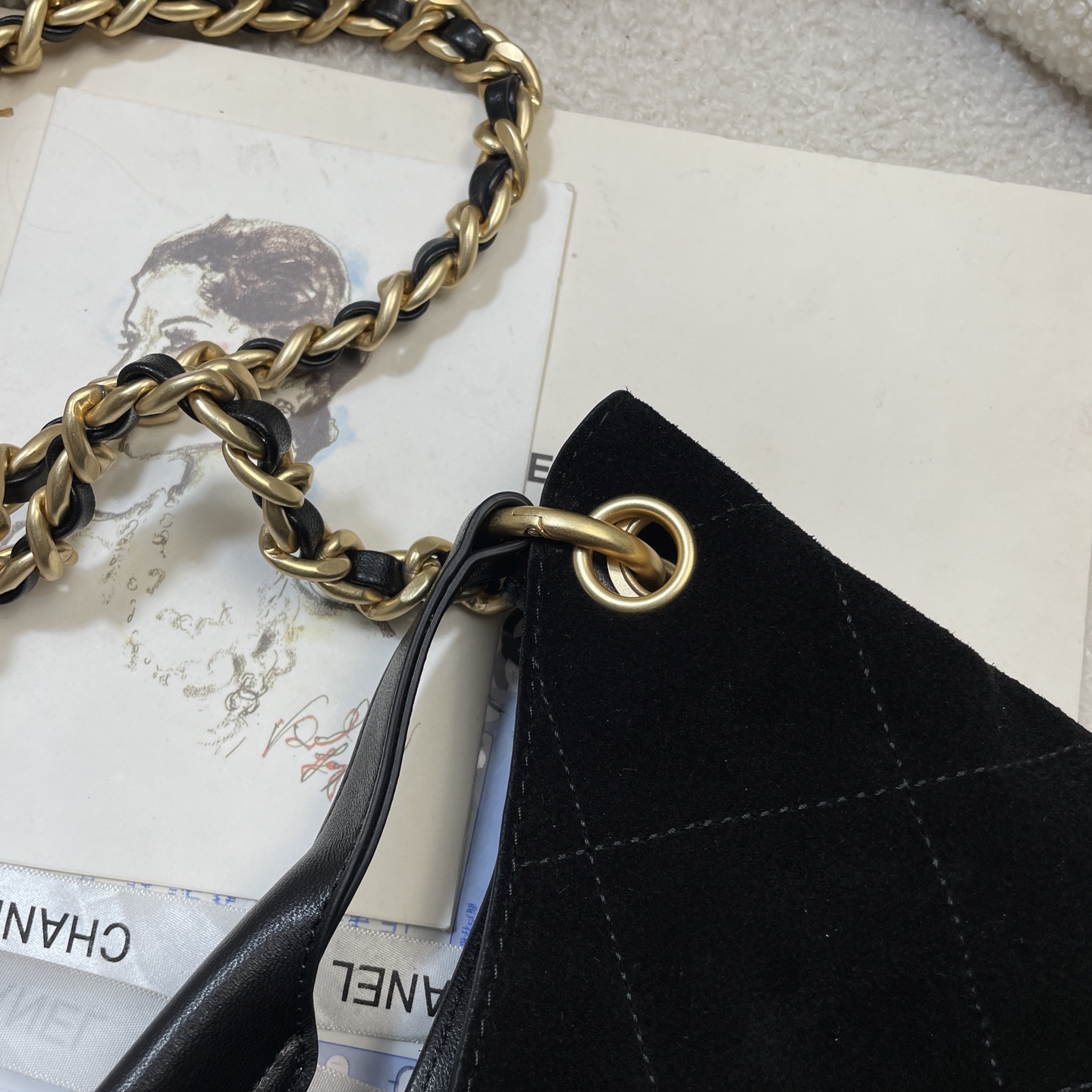 [TOP] CHANEL Hobo Bag 32*28*10cm - 3 Colour