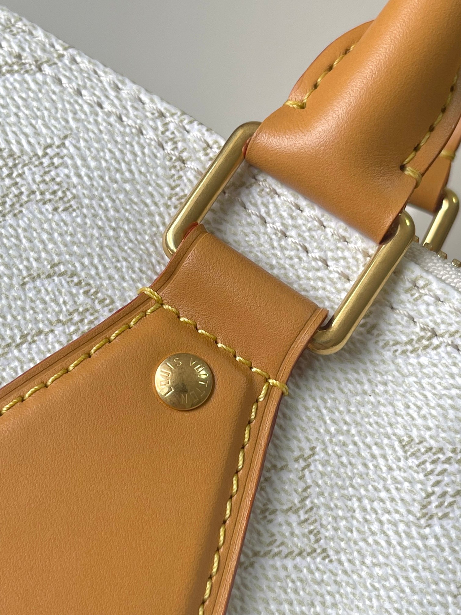 [TOP] Louis Vuitton LV Keepall 45 Travel Bag 45X27X20cm - White