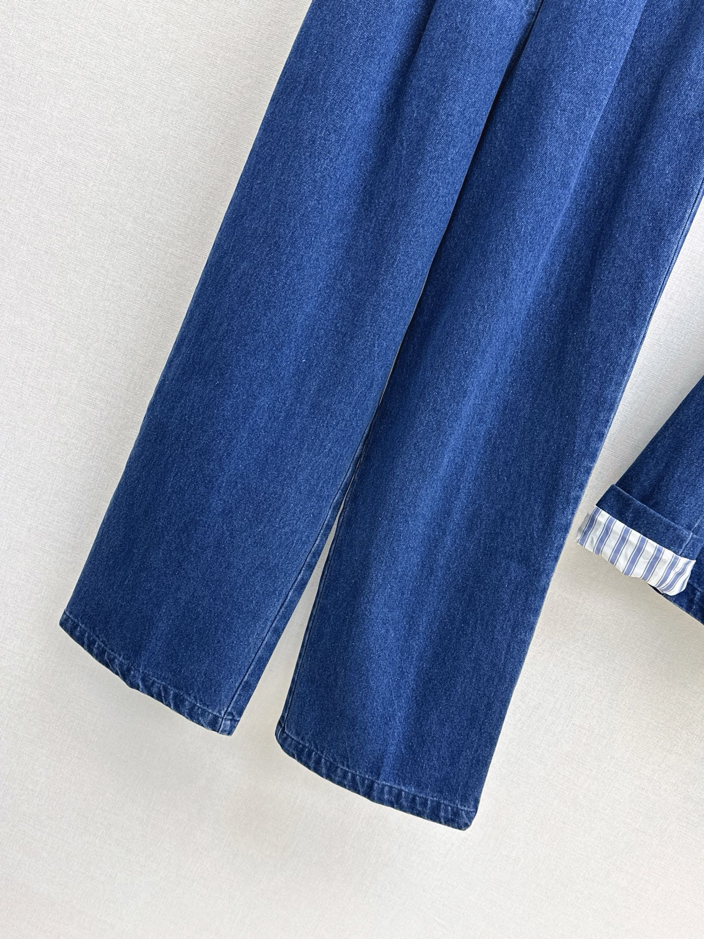 [TOP] Prada Denim Jacket + Pants Set - Blue