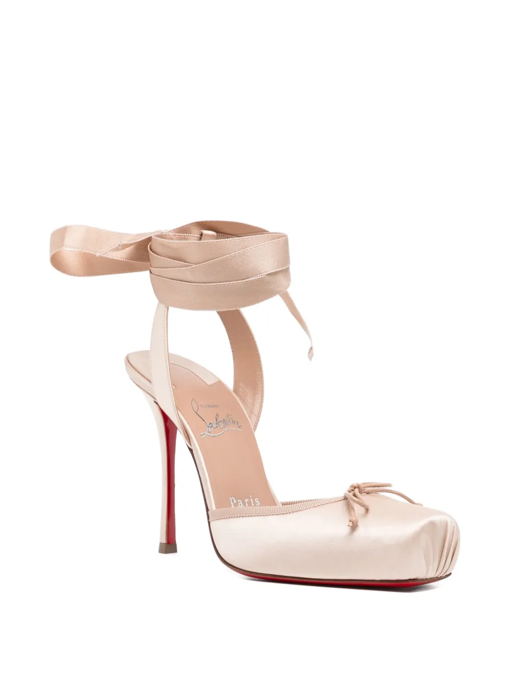 [TOP] Christian Louboutin Cassia 100mm High Heel Pumps - Champagne