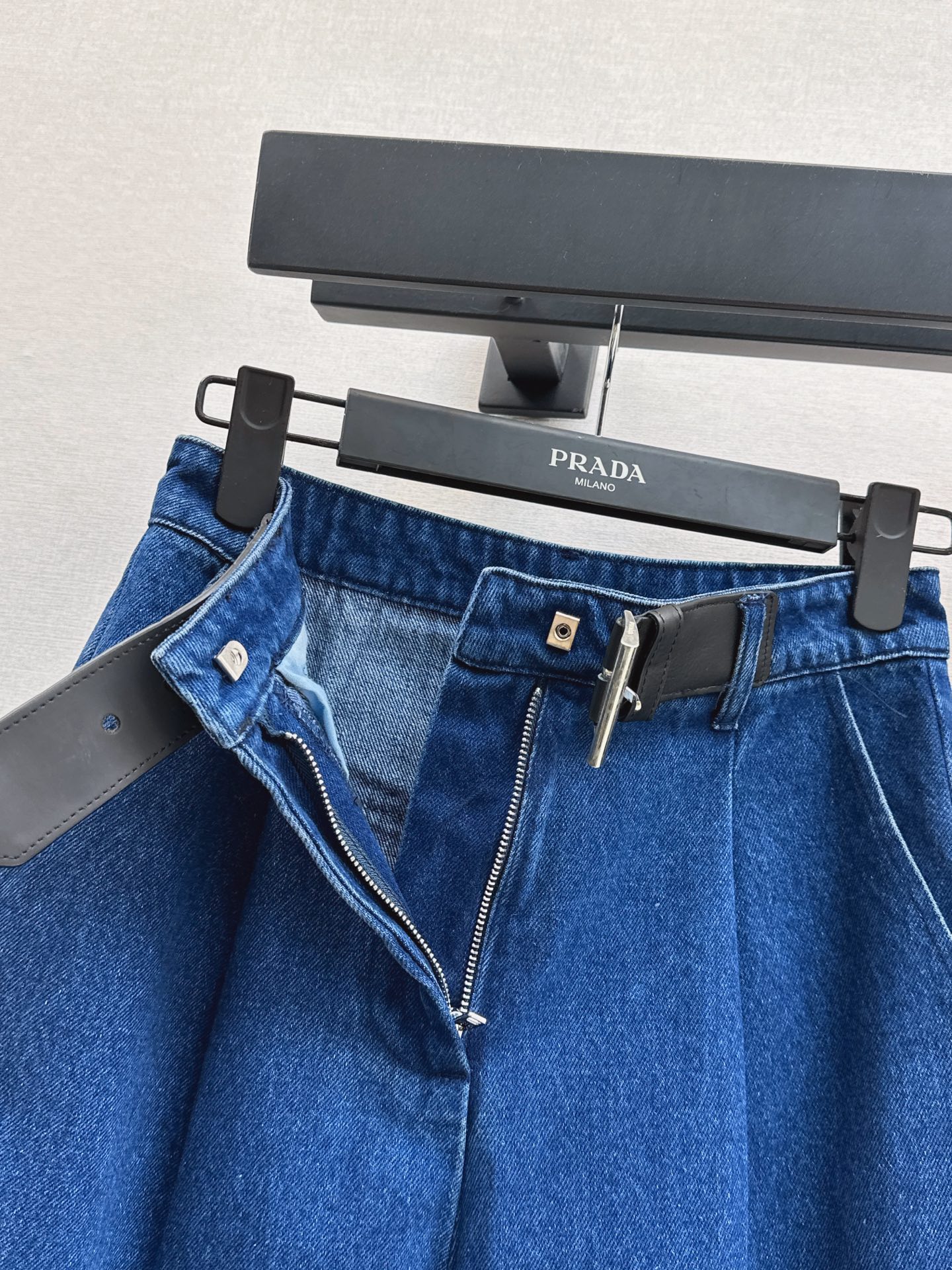 [TOP] Prada Denim Jacket + Pants Set - Blue