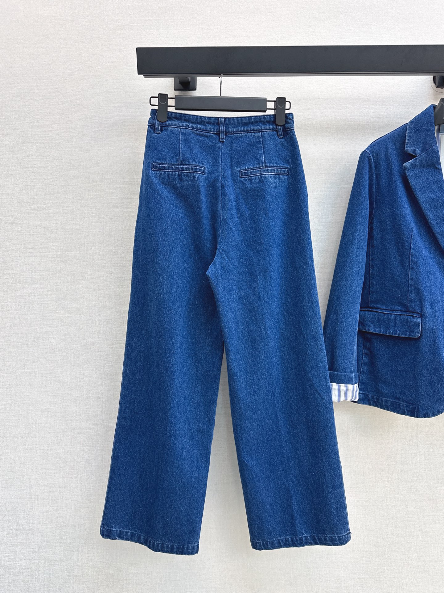 [TOP] Prada Denim Jacket + Pants Set - Blue