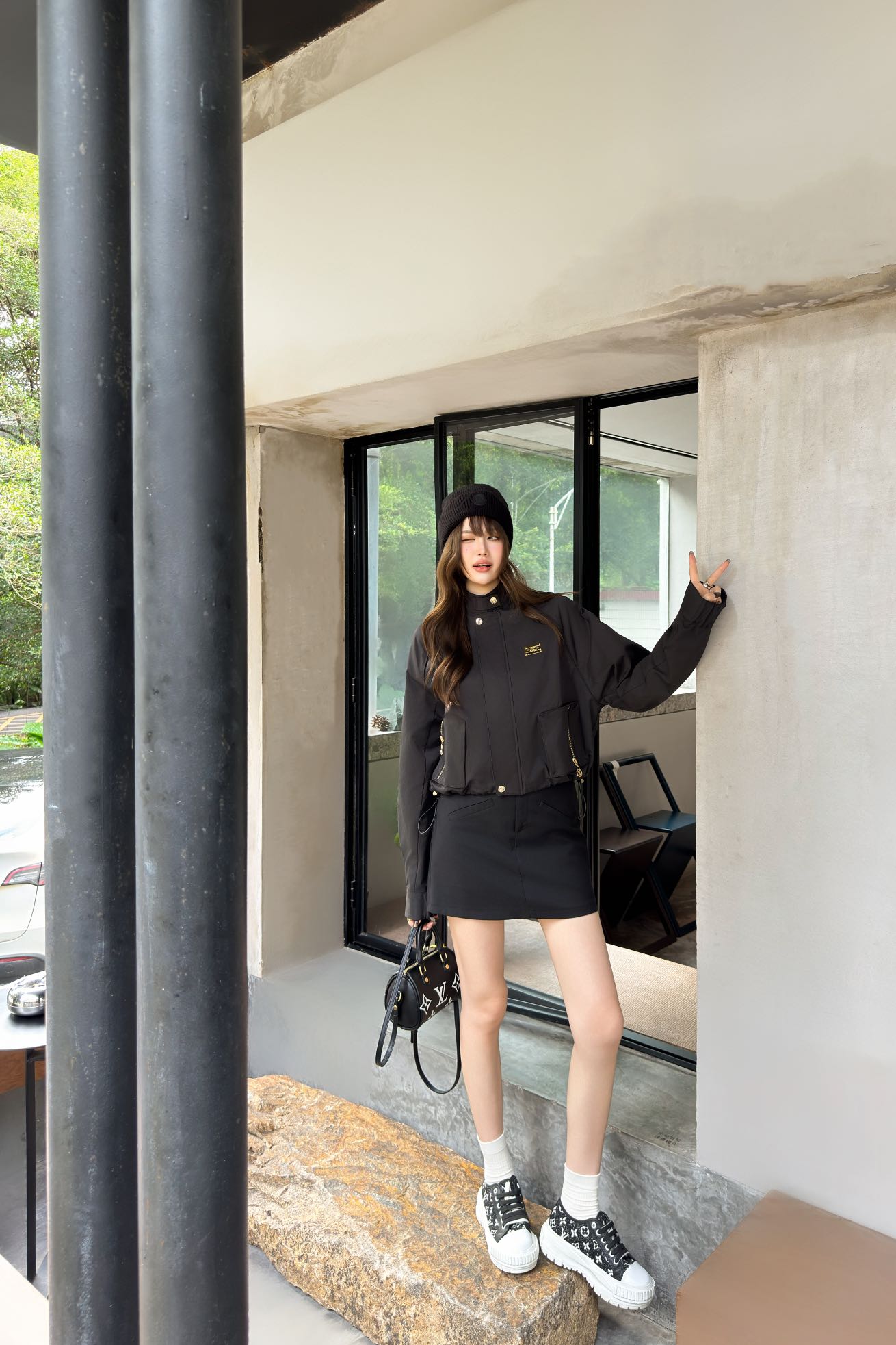 [TOP] Louis Vuitton LV Jacket - Black