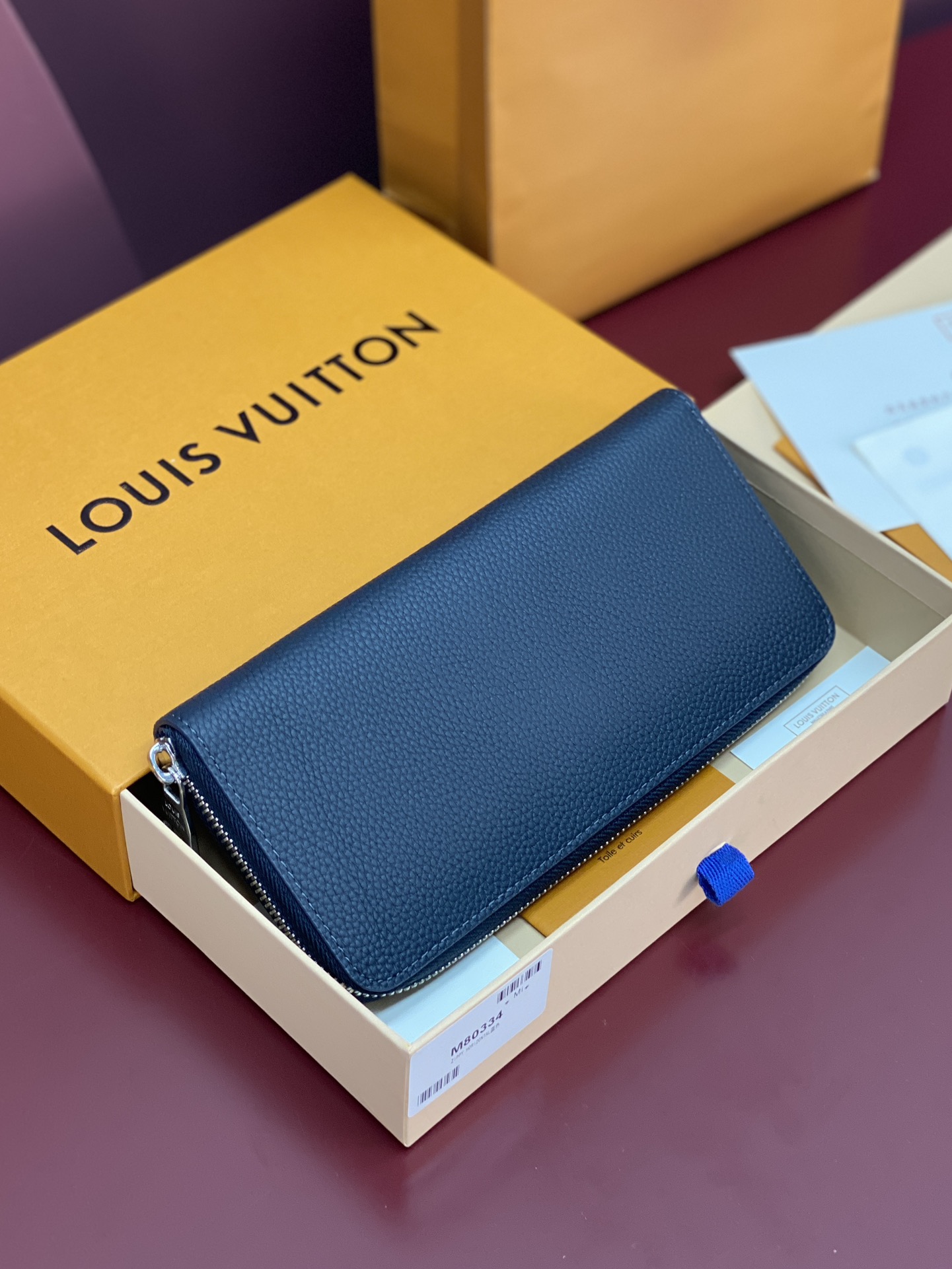 [TOP] Louis Vuitton LV Zippy Wallet Monogram Aerogram 20x10x2cm - 2 Colors