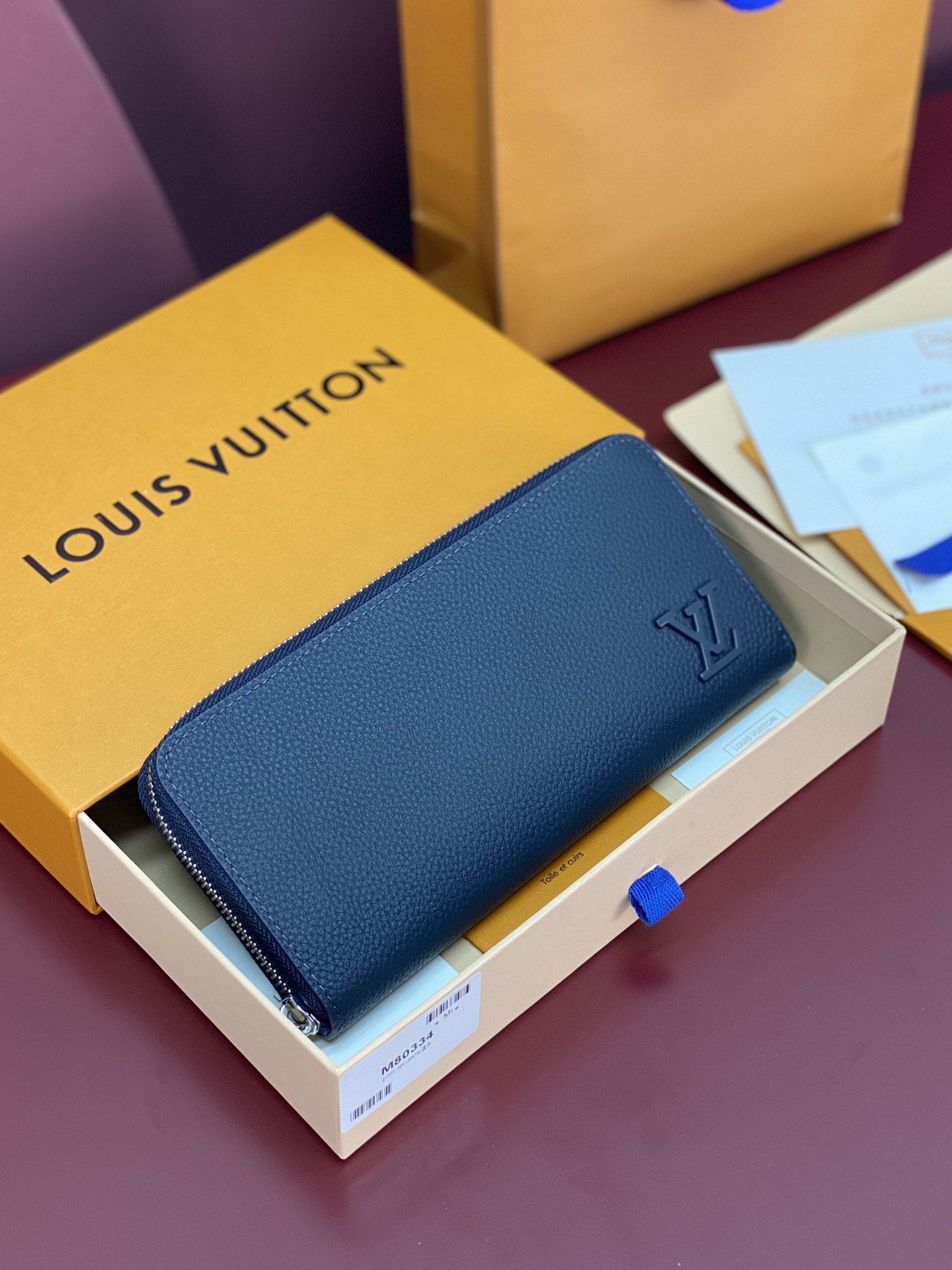 [TOP] Louis Vuitton LV Zippy Wallet Monogram Aerogram 20x10x2cm - 2 Colors