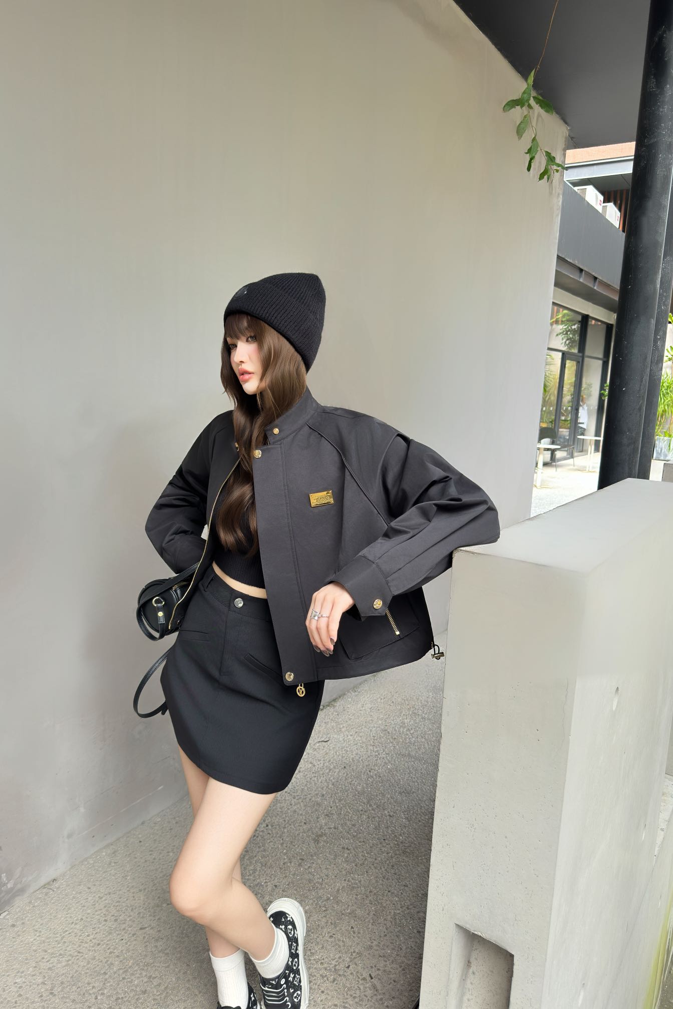 [TOP] Louis Vuitton LV Jacket - Black