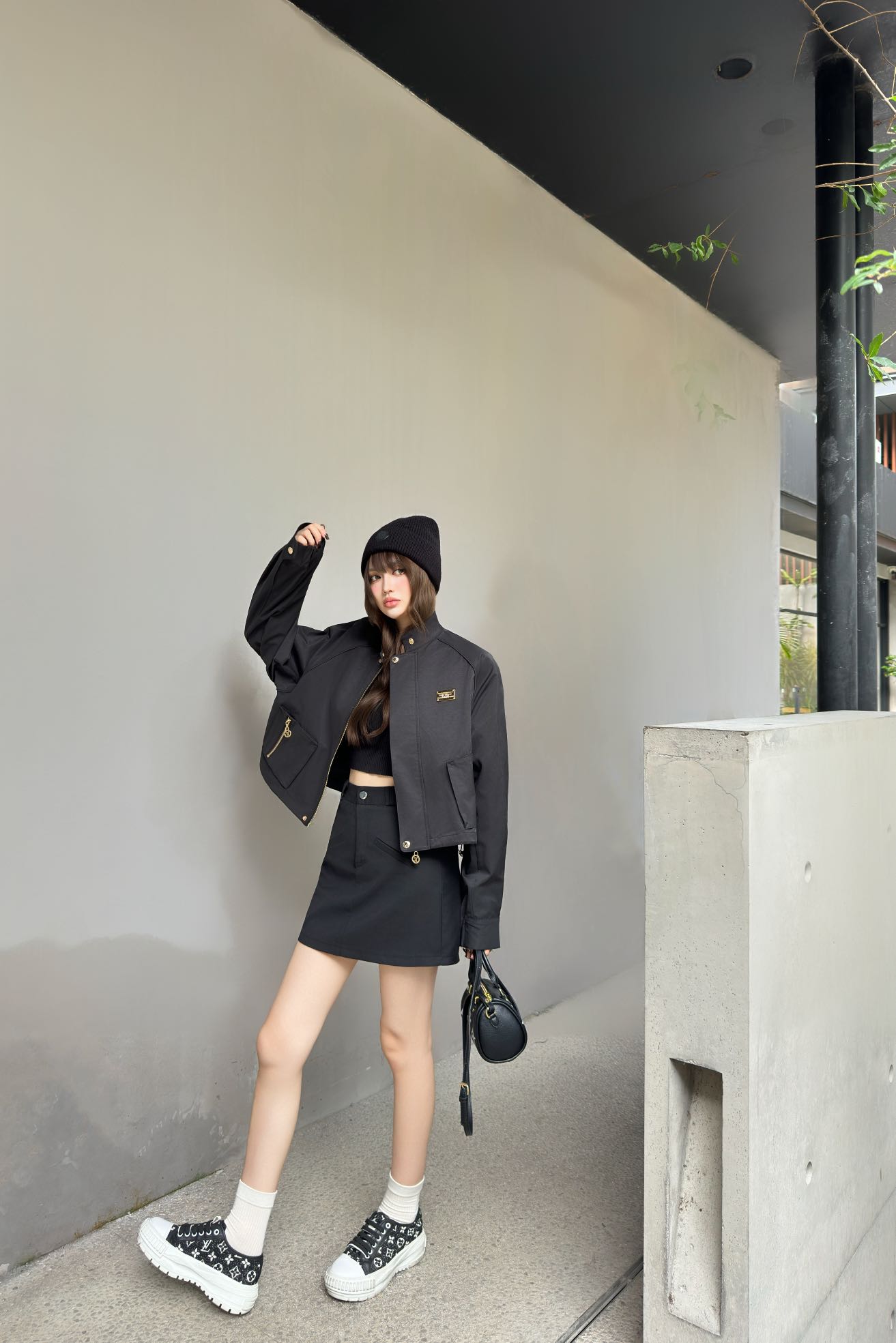 [TOP] Louis Vuitton LV Jacket - Black