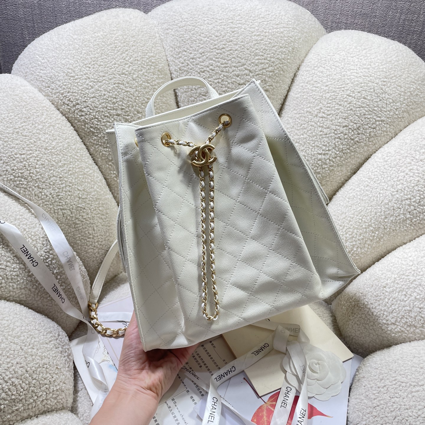 [TOP] CHANEL 25 Backpack 31x30x17cm - 3 Color