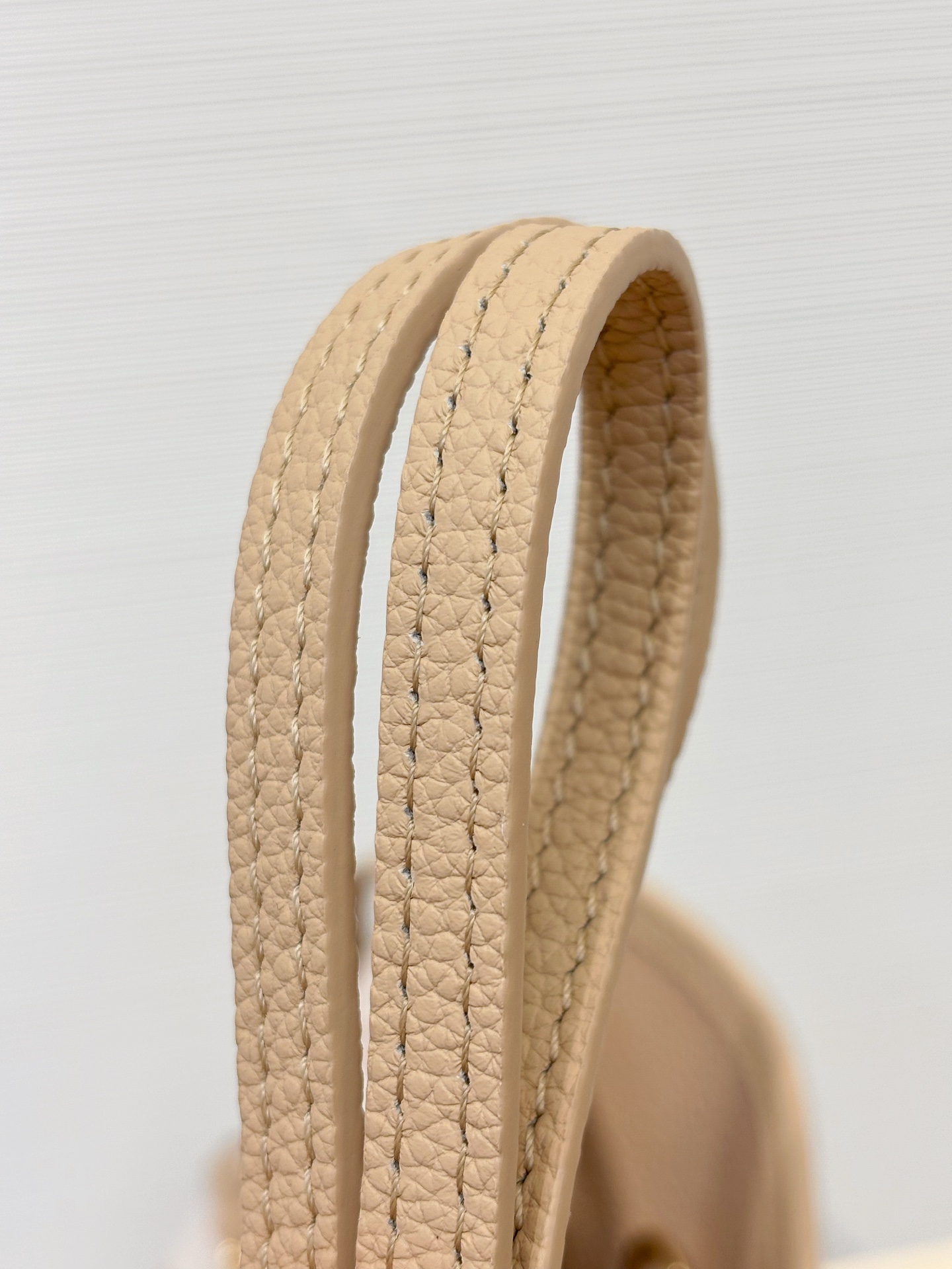 [TOP] Louis Vuitton LV Neverfull MM Inside Out Leather Tote Bag 31x28x14cm - Off White