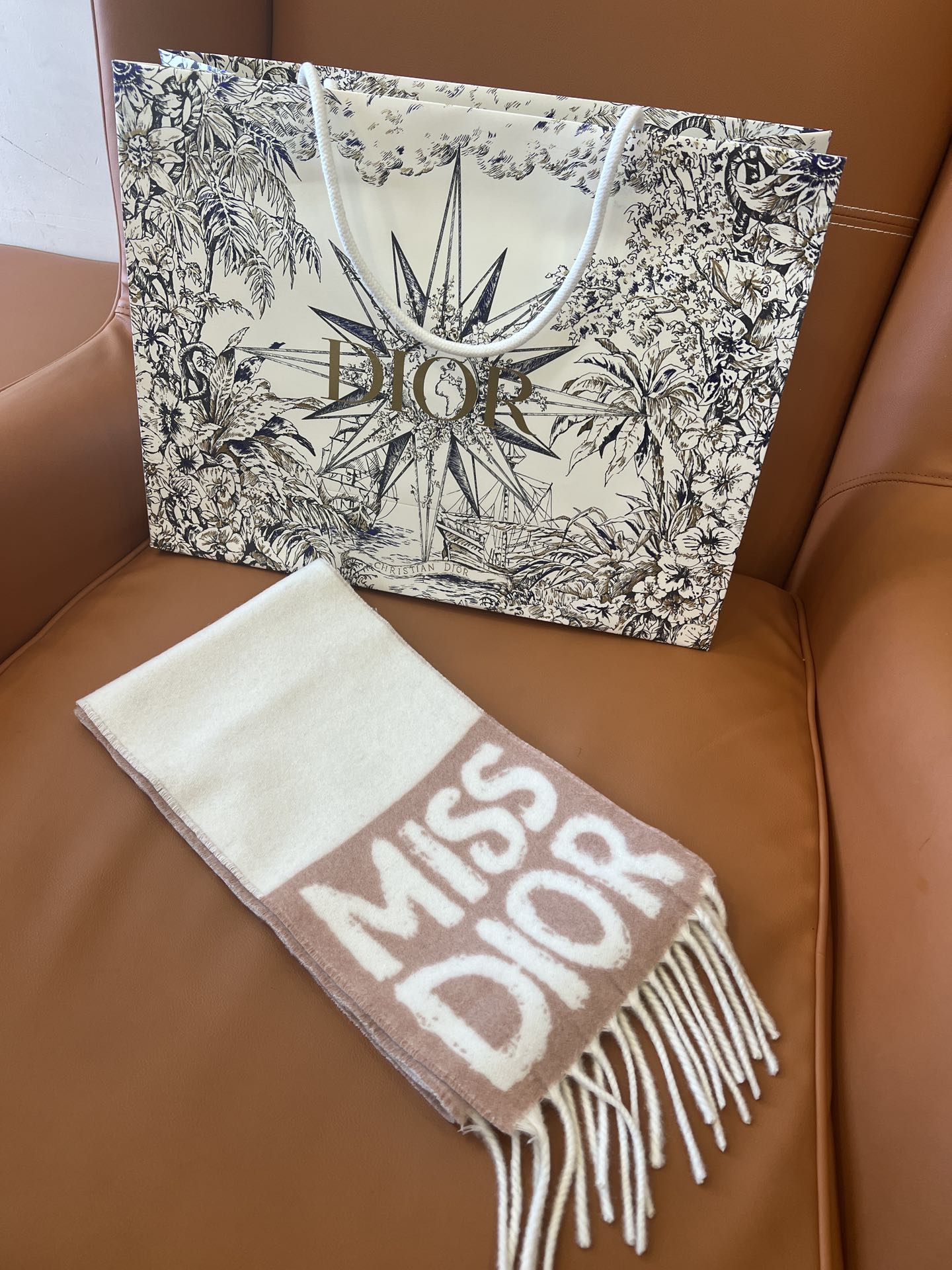[TOP] Christian Dior Scarf 17 x 140 cm - 2 Colors