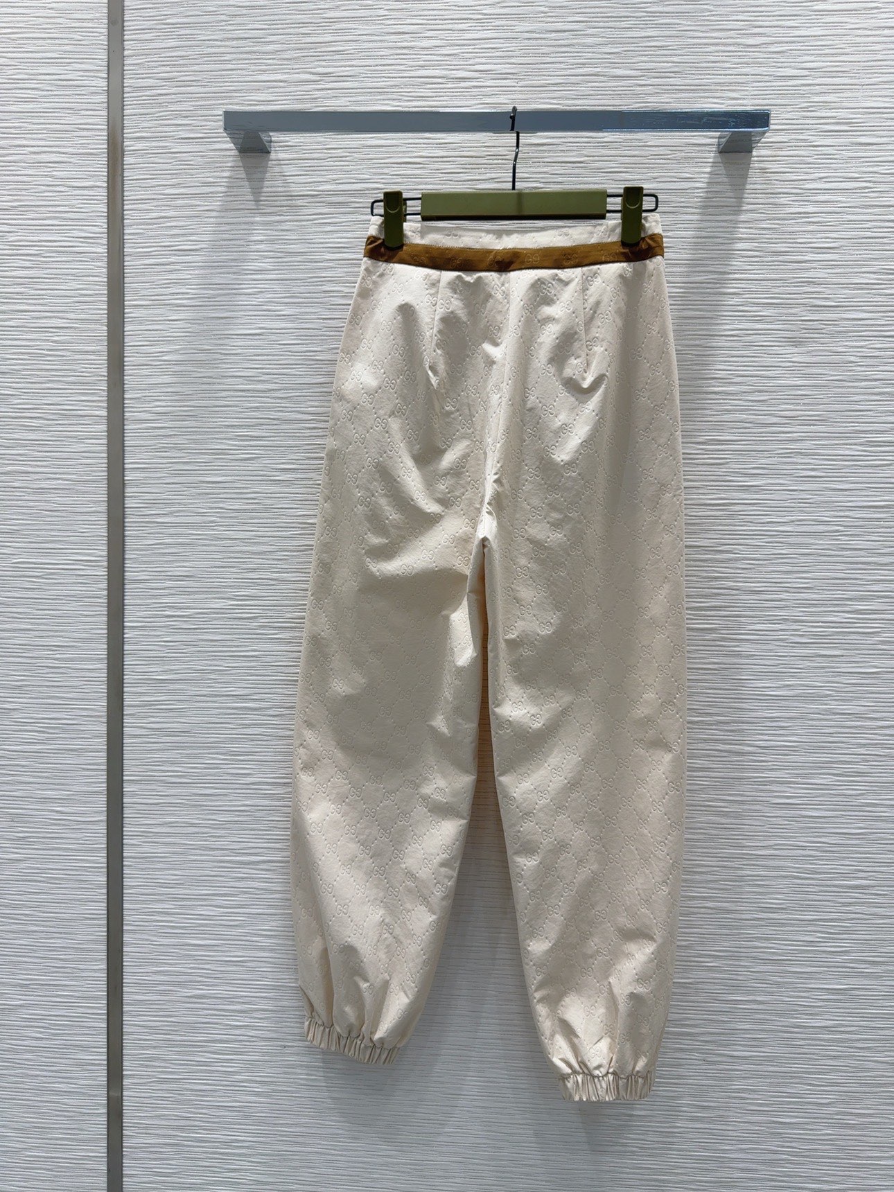 [TOP] GUCCI GG Jacket + Pants Set  - Beige