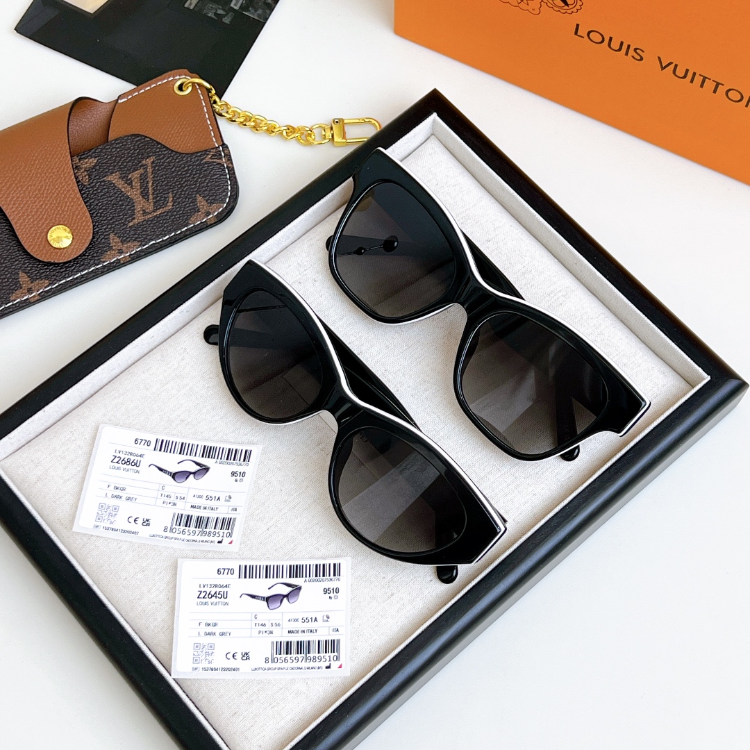 [TOP] Louis Vuitton LV Sunglasses - 2 Colors