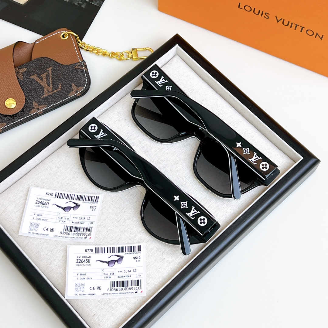 [TOP] Louis Vuitton LV Sunglasses - 2 Colors
