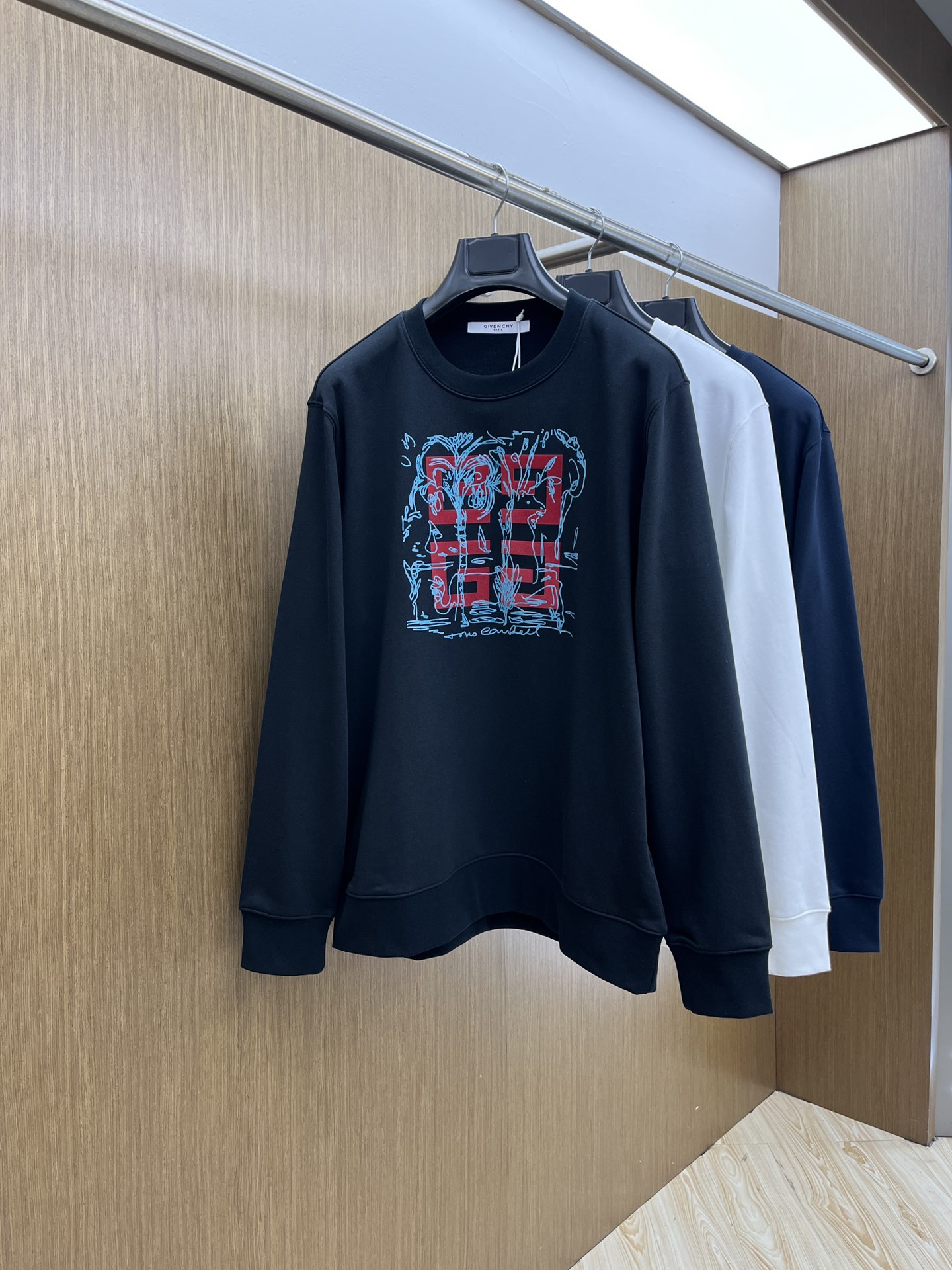 [TOP] GIVENCHY Men's Hoody - 3 Colors