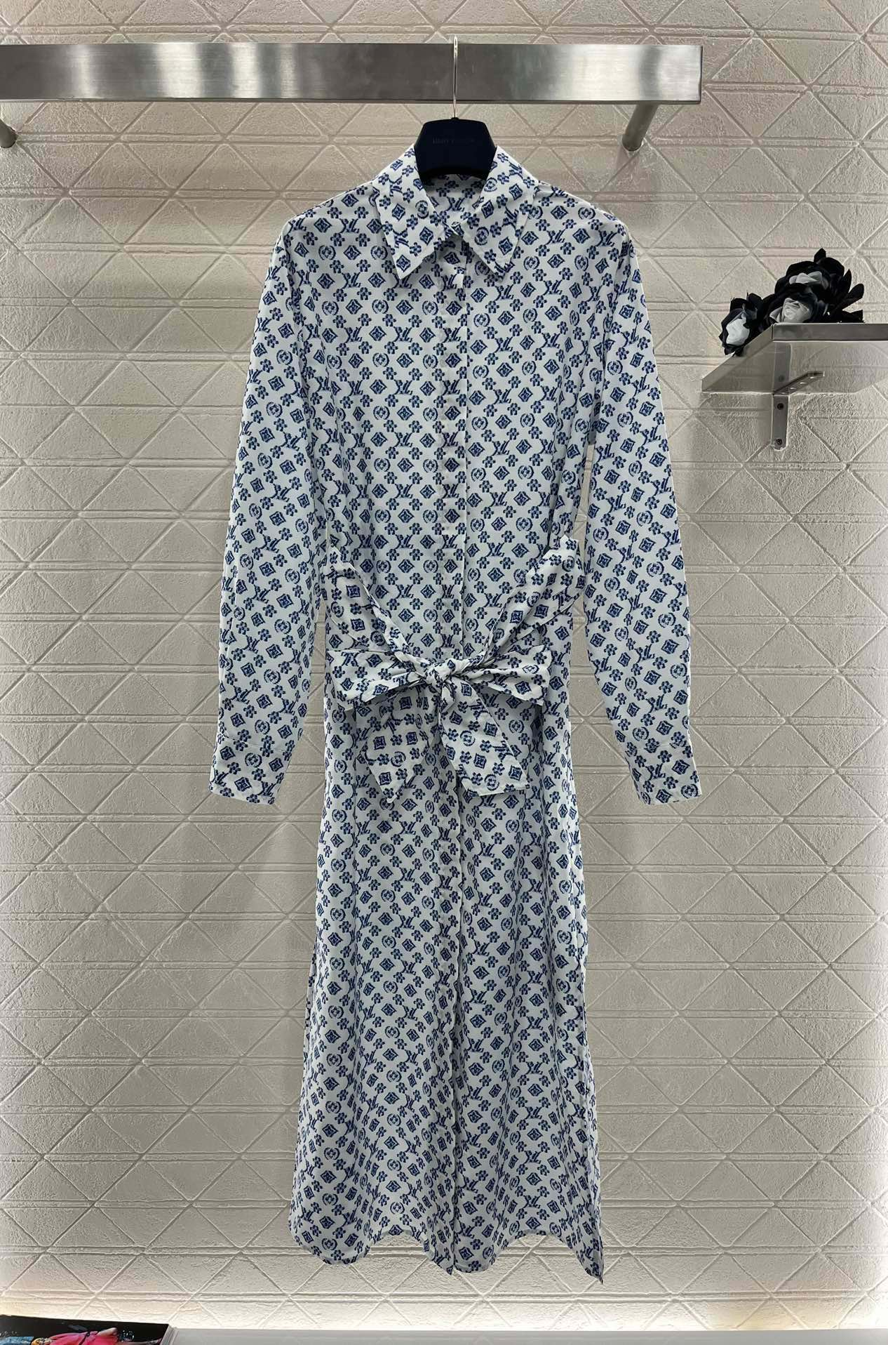 Only One [TOP] Louis Vuitton LV Long Dress - No refund or exchange