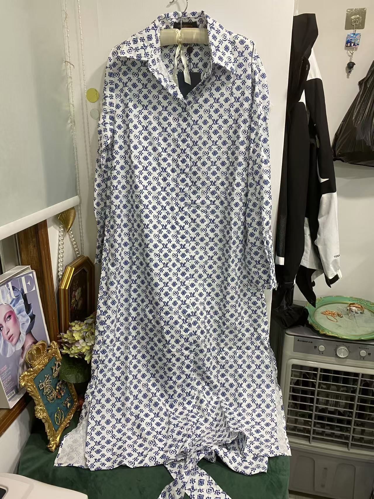 Only One [TOP] Louis Vuitton LV Long Dress - No refund or exchange