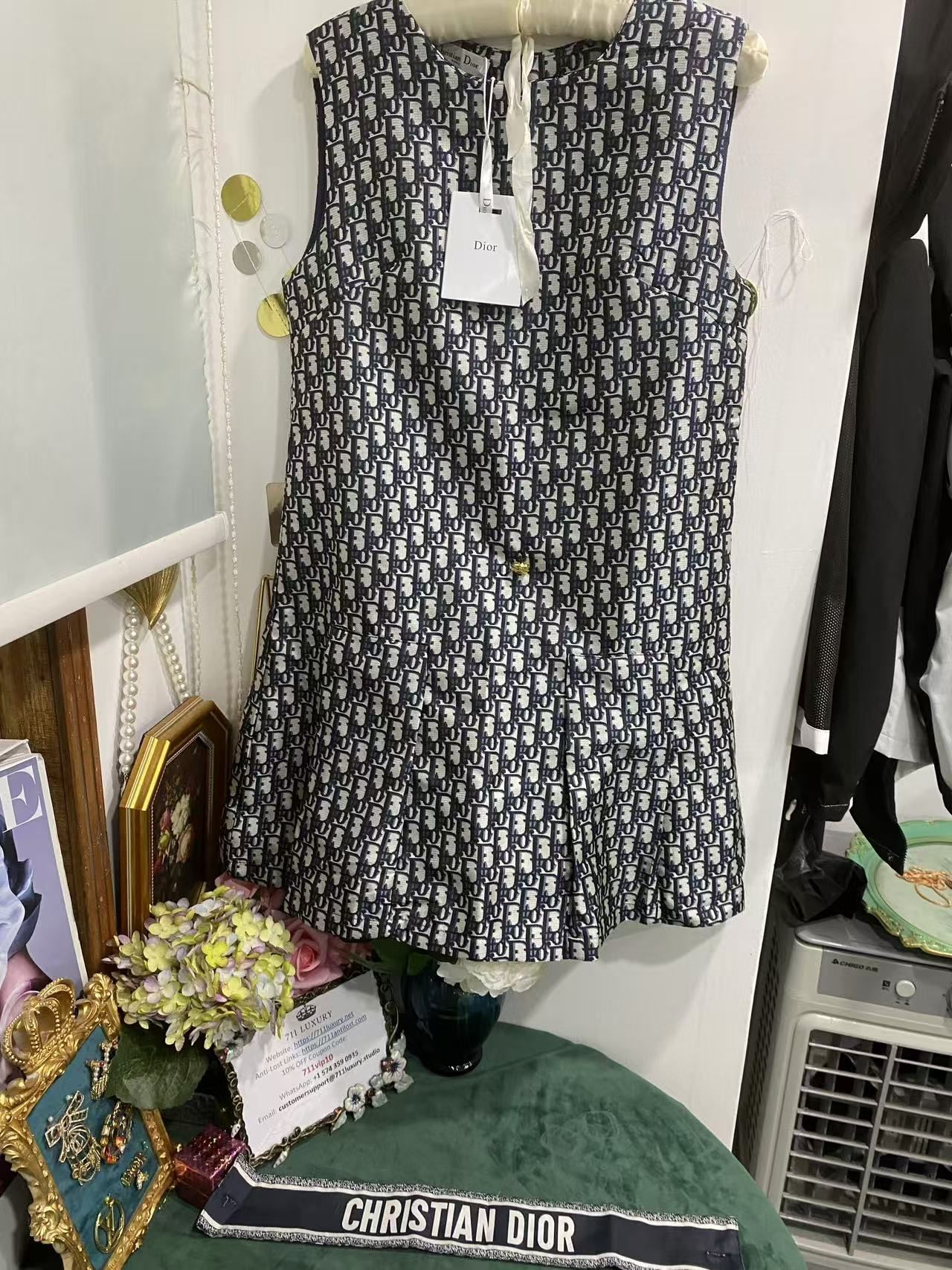 Only One [TOP] Christian Dior Sleeveless Dress - No refund or exchange