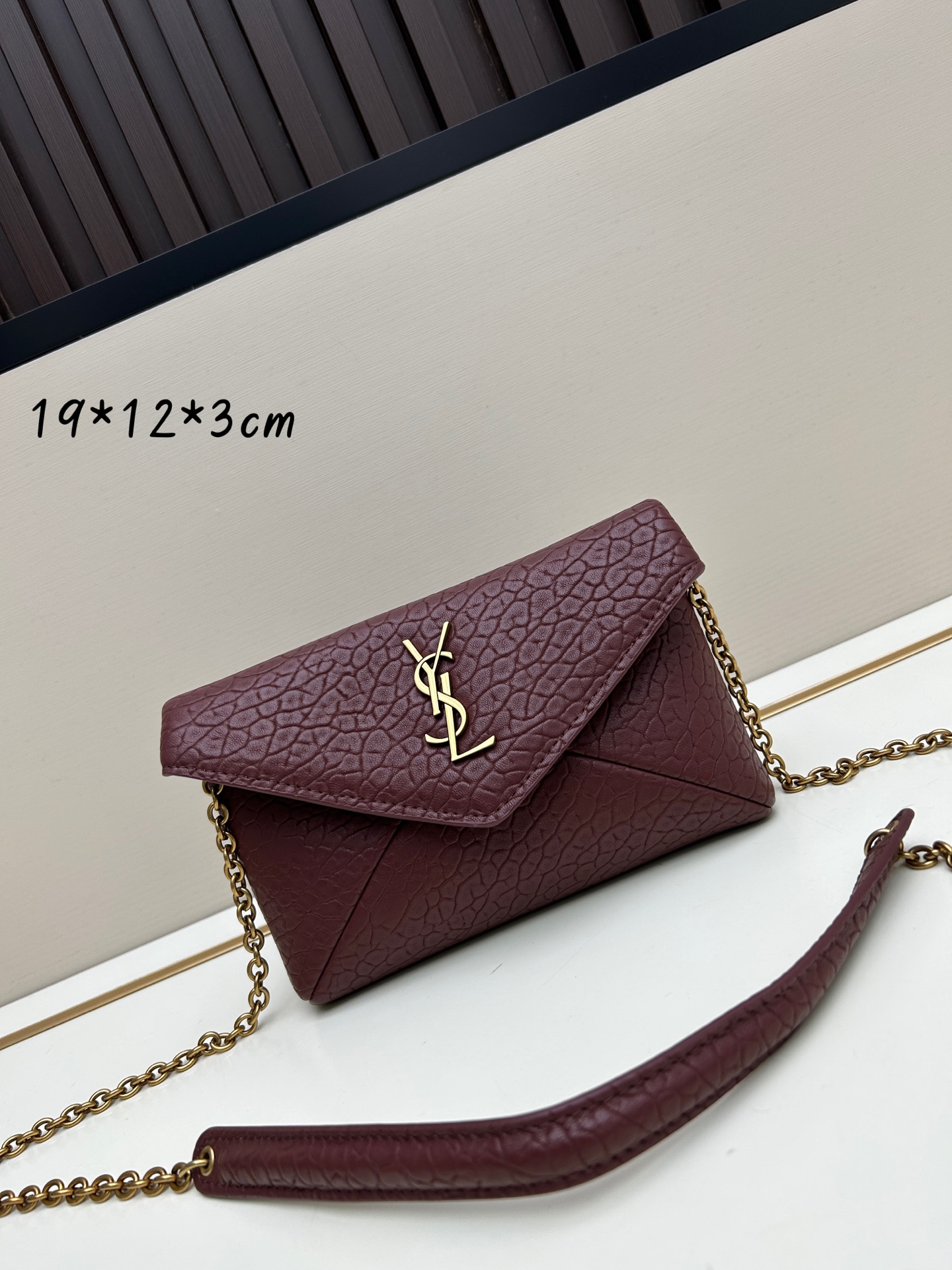 [TOP] Yves Saint Laurent YSL Calypso Bag 19×12×3cm - 4 Colors& GHW