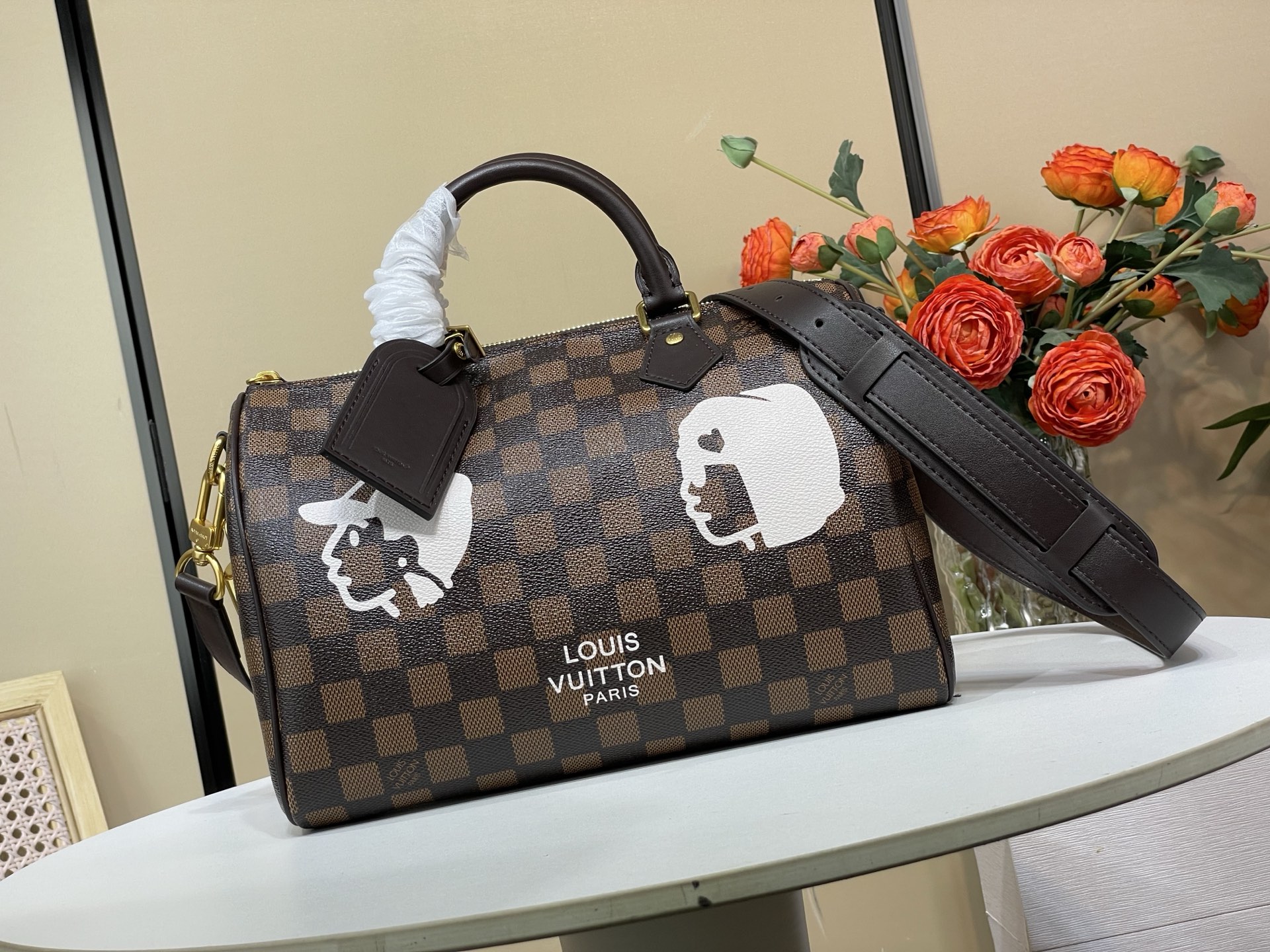 [TOP] Louis Vuitton LV Speedy Bandouliere 25 Bag 25x15x11cm - Brown