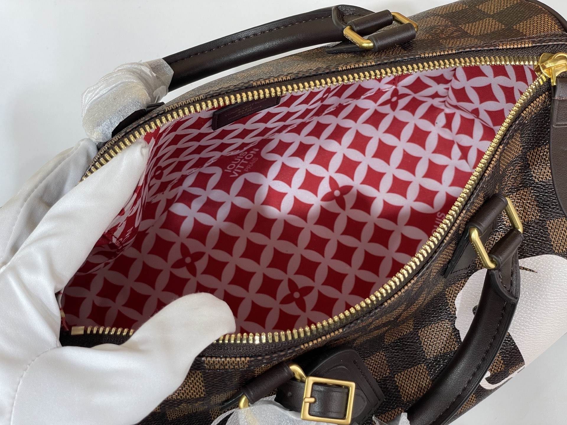 [TOP] Louis Vuitton LV Speedy Bandouliere 25 Bag 25x15x11cm - Brown