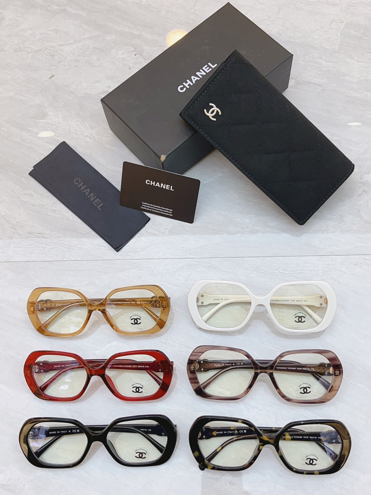 [TOP] CHANEL Glasses - 6 Colors