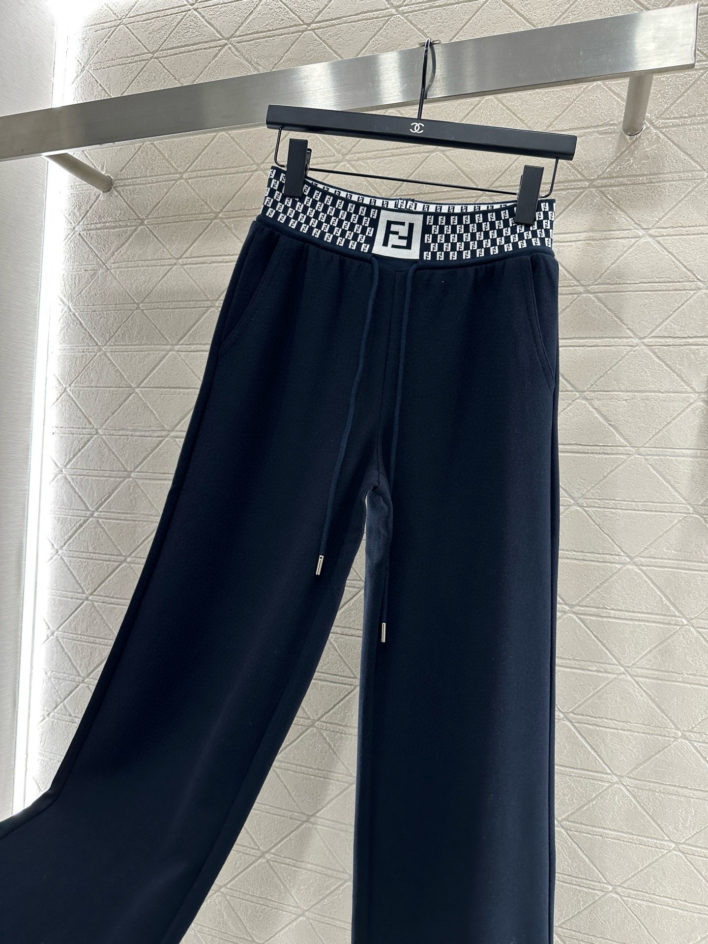 [TOP] Fendi Wide-leg Trousers - 2 Colour
