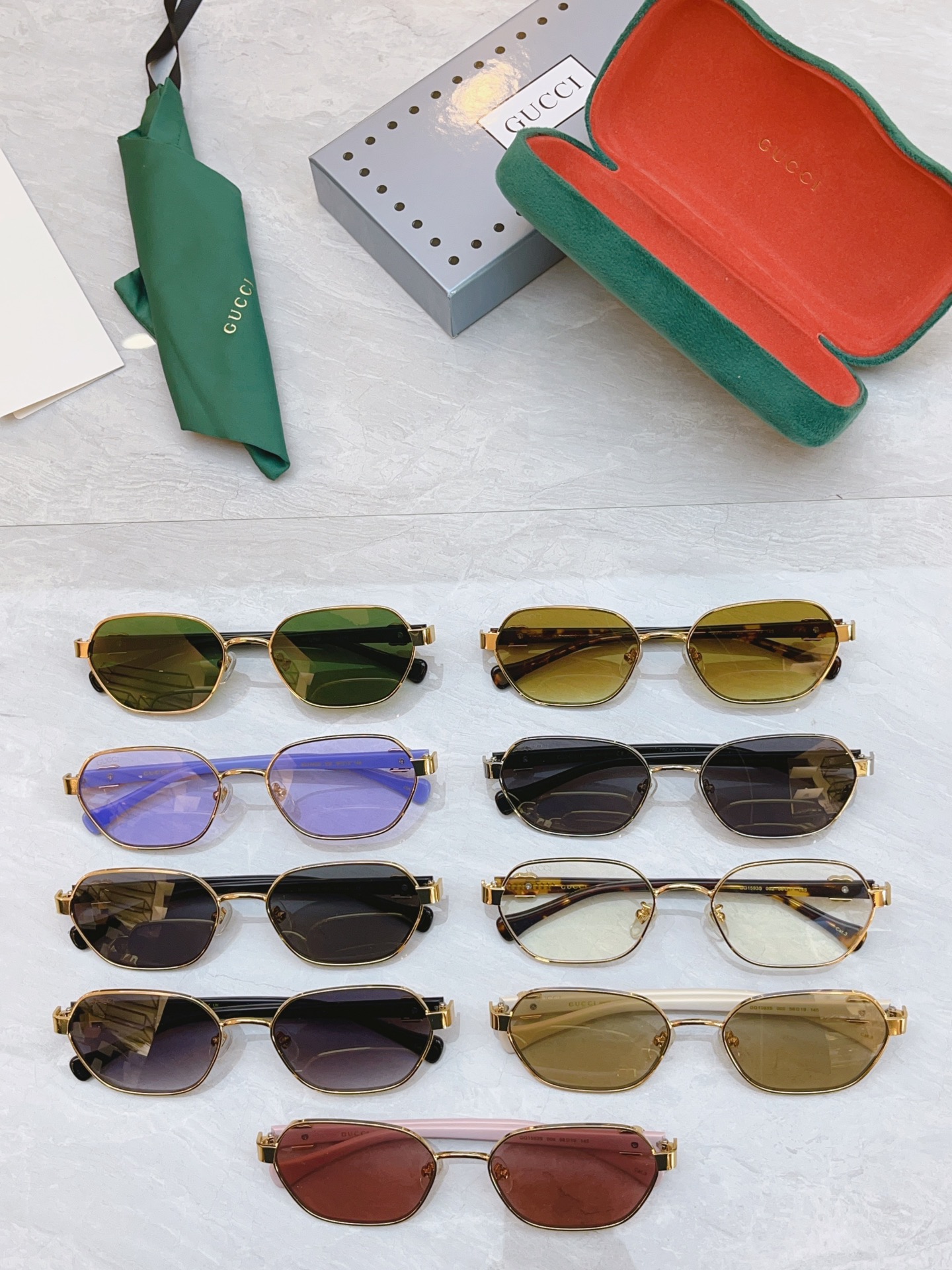 [TOP] GUCCI Sunglasses - 9 Colour