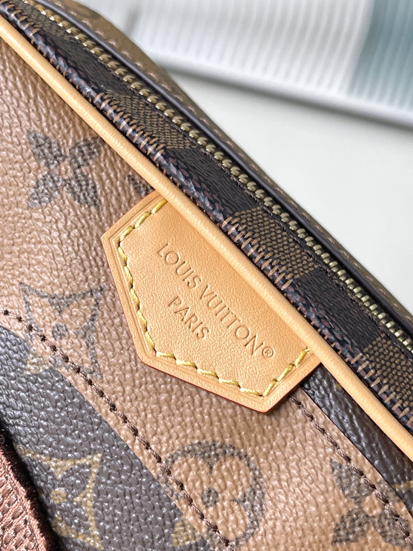 [TOP] Louis Vuitton LV Damier Monogram Reverse Trocadéro Bag 13 x 6.5 x 20 cm - Brown