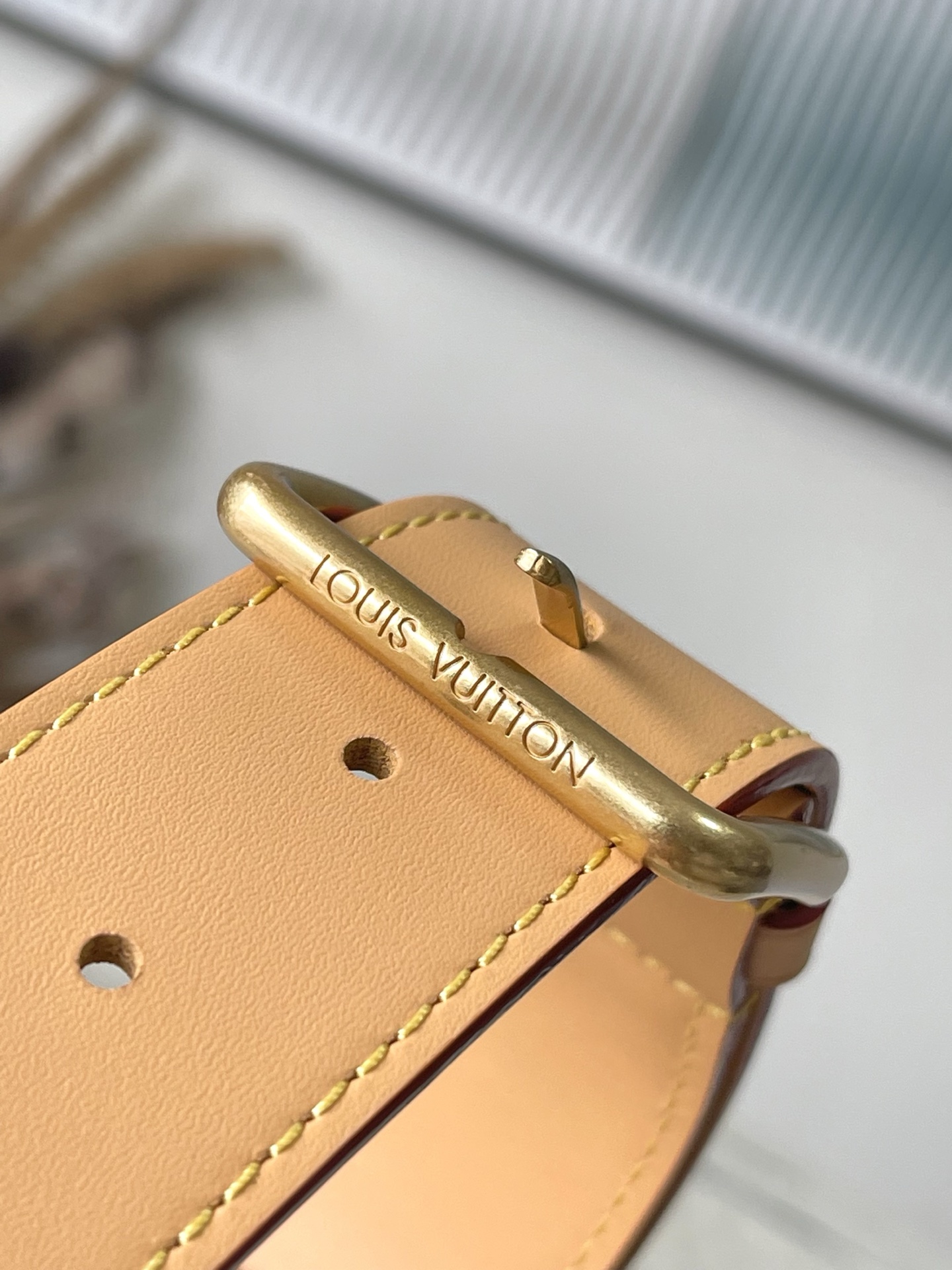 [TOP] Louis Vuitton LV Damier Monogram Reverse Rush Bag 30x15x8cm - Brown