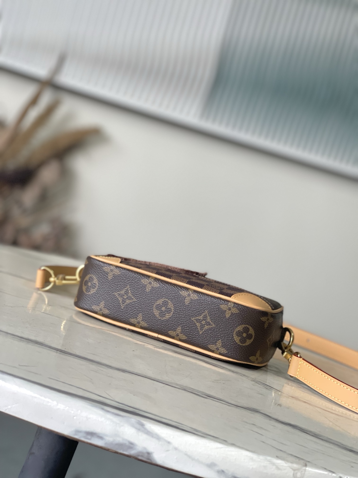 [TOP] Louis Vuitton LV Damier Monogram Reverse Trocadéro Bag 13 x 6.5 x 20 cm - Brown