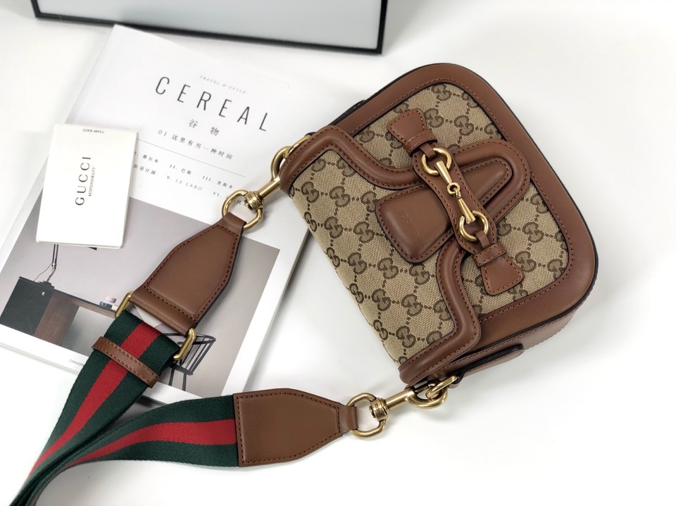 [TOP] GUCCI GG Monogram  Lady Web Shoulder Bag 25x18.5x7cm/20x15.5x5cm - 2 Colour