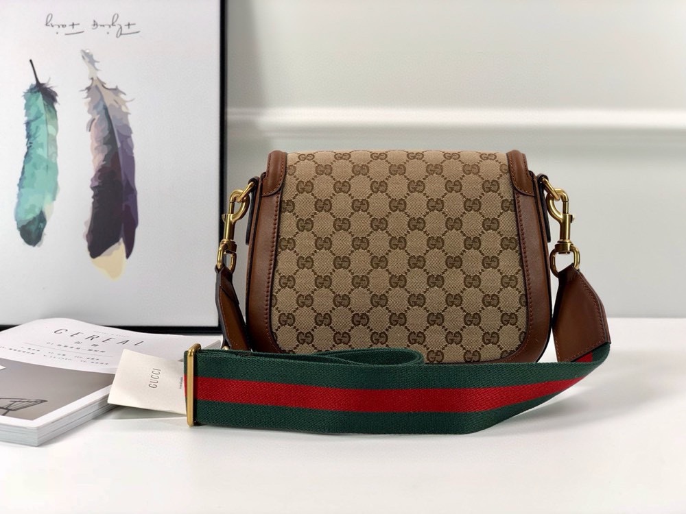 [TOP] GUCCI GG Monogram  Lady Web Shoulder Bag 25x18.5x7cm/20x15.5x5cm - 2 Colour