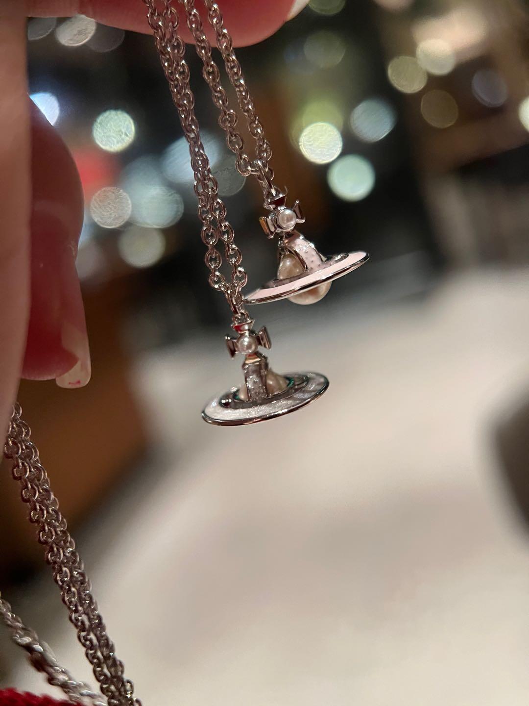 [TOP] Vivienne Westwood  Saturn Necklace - 2 Colors