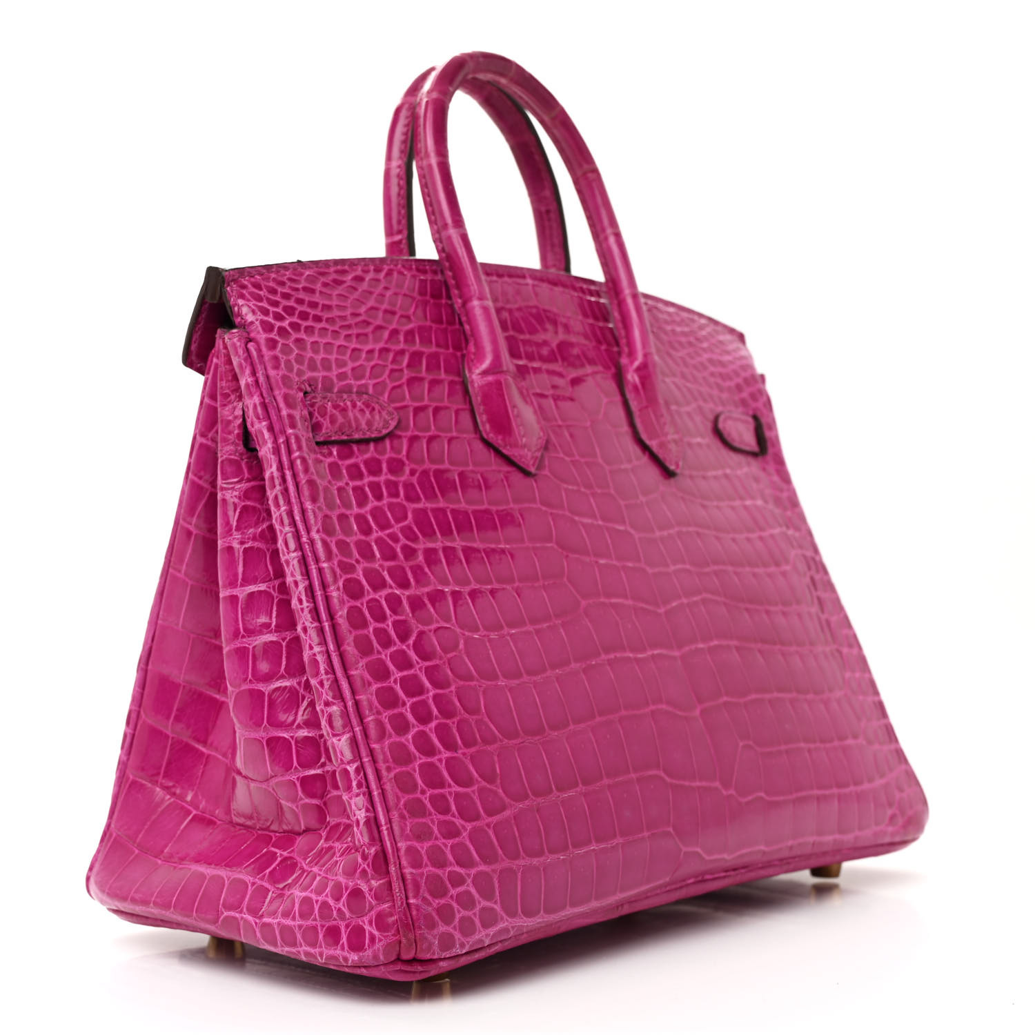 [TOP] HERMES Birkin Crocodile 25CM/30CM/35CM/40CM- Rose Scheherazade & GHW