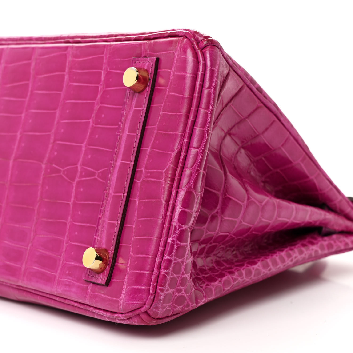 [TOP] HERMES Birkin Crocodile 25CM/30CM/35CM/40CM- Rose Scheherazade & GHW