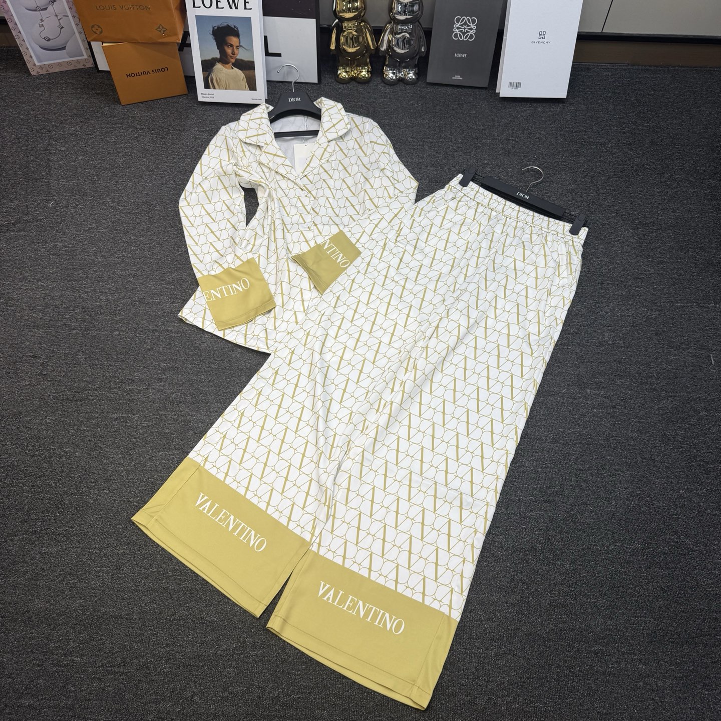 [TOP] VALENTINO Home Wear Pajamas - 3 Colors