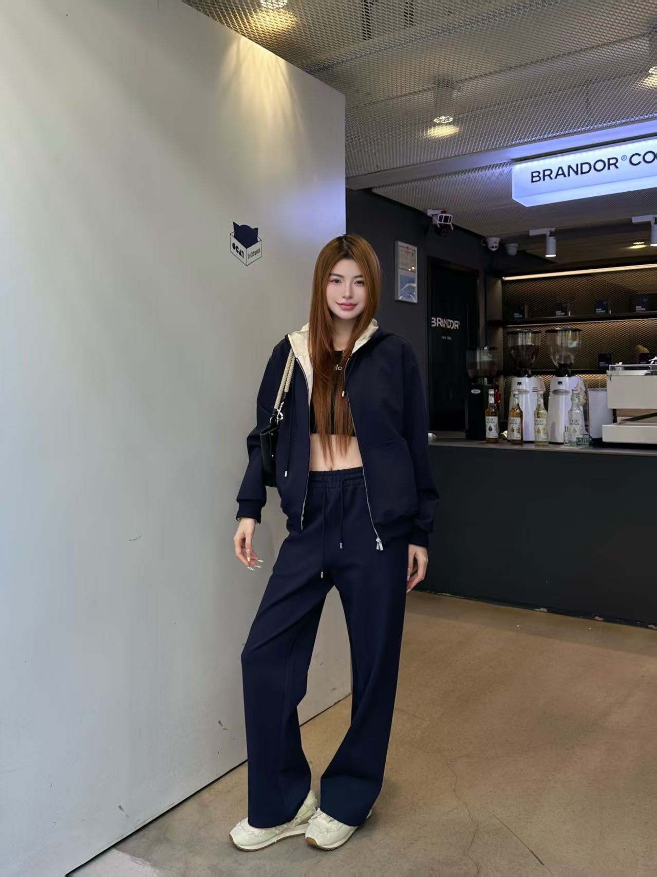 [TOP] Miu Miu Reversible Hooded Jacket + Pants Set - 2 Color