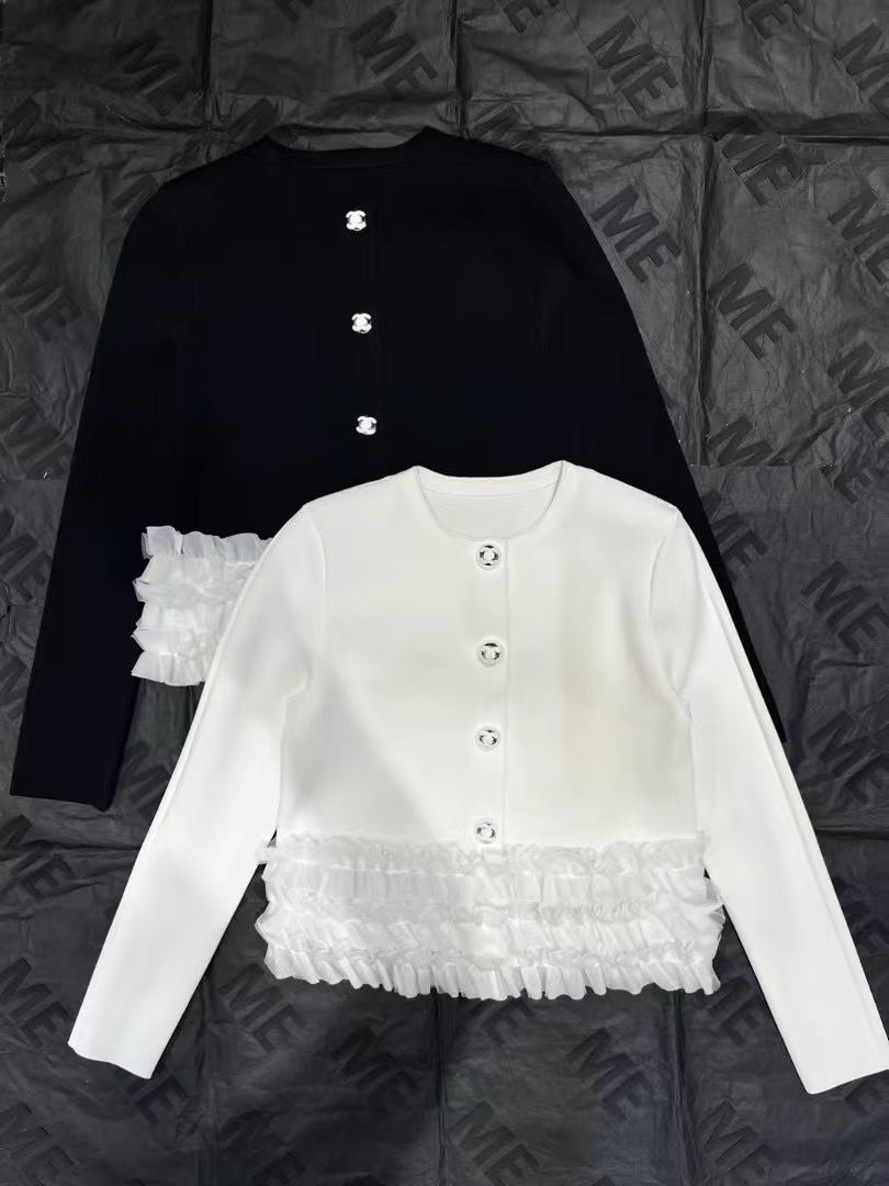 [TOP] CHANEL Knitted Cardigan -  2 Colors