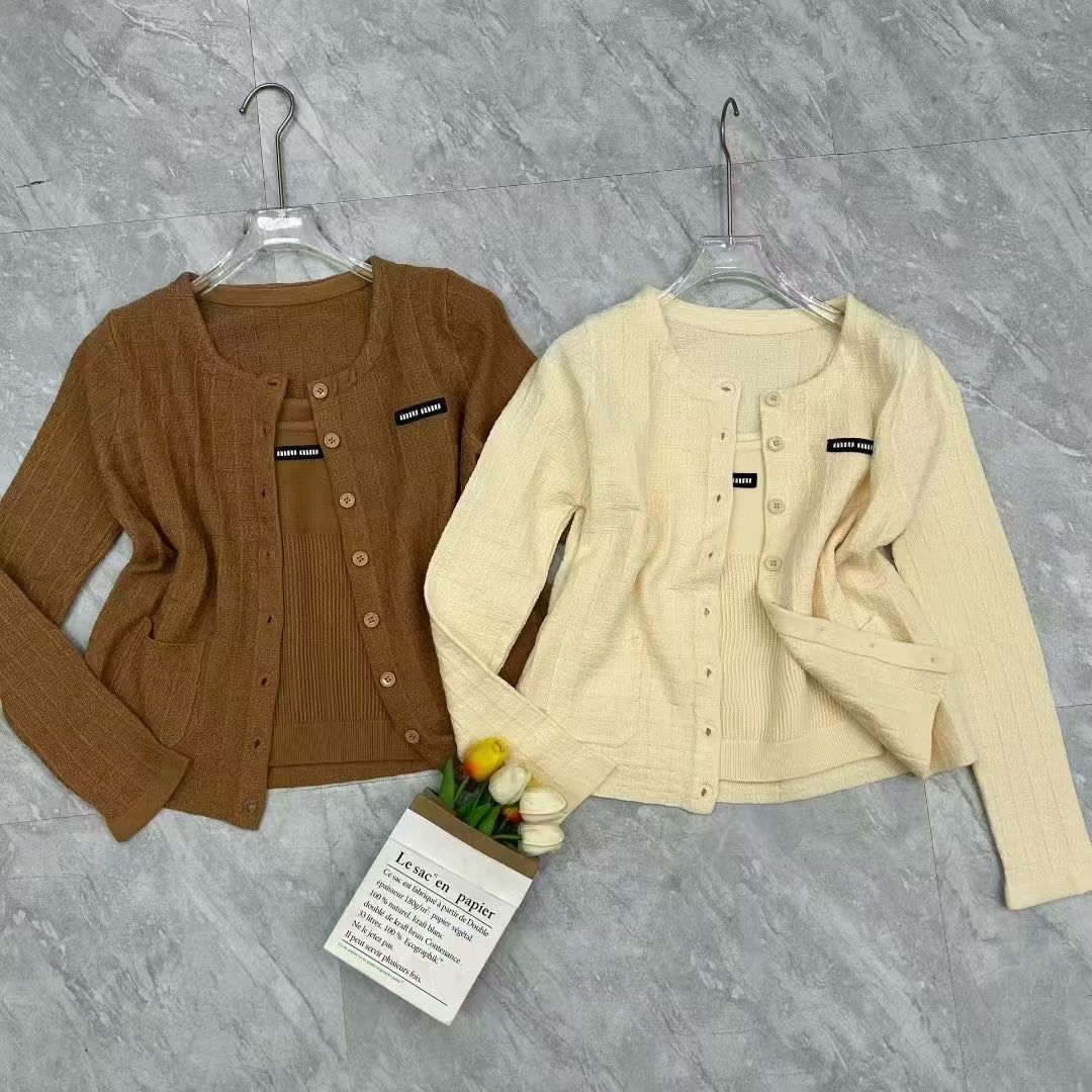 [TOP] Miu Miu Knit Set - 2 Color