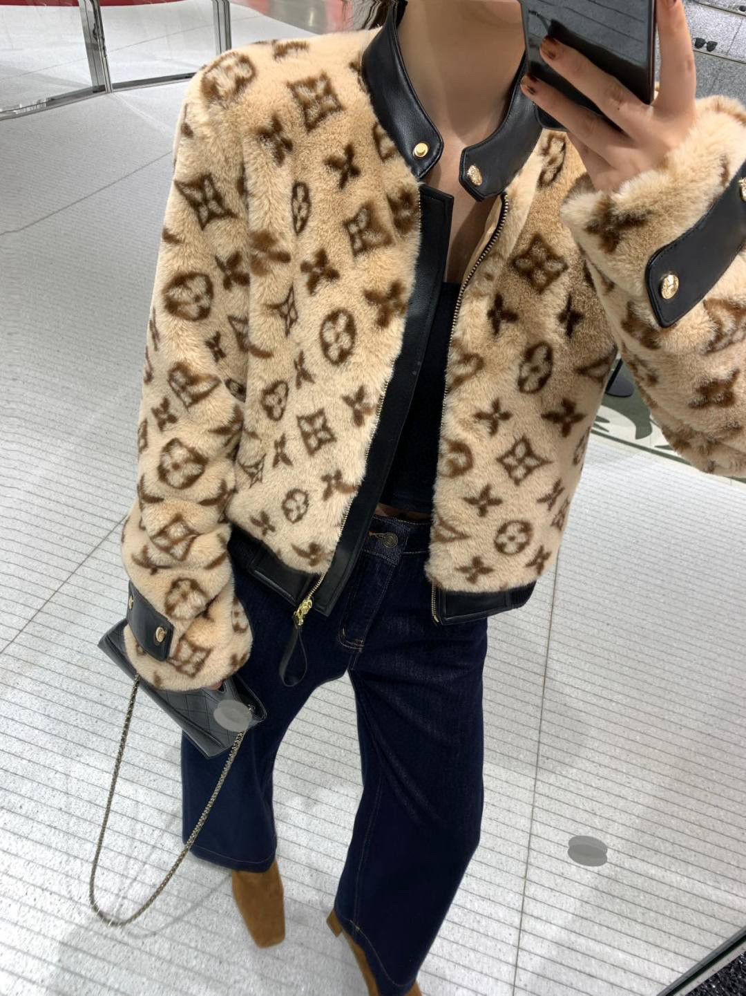 [TOP] Louis Vuitton LV Jacket - Brown