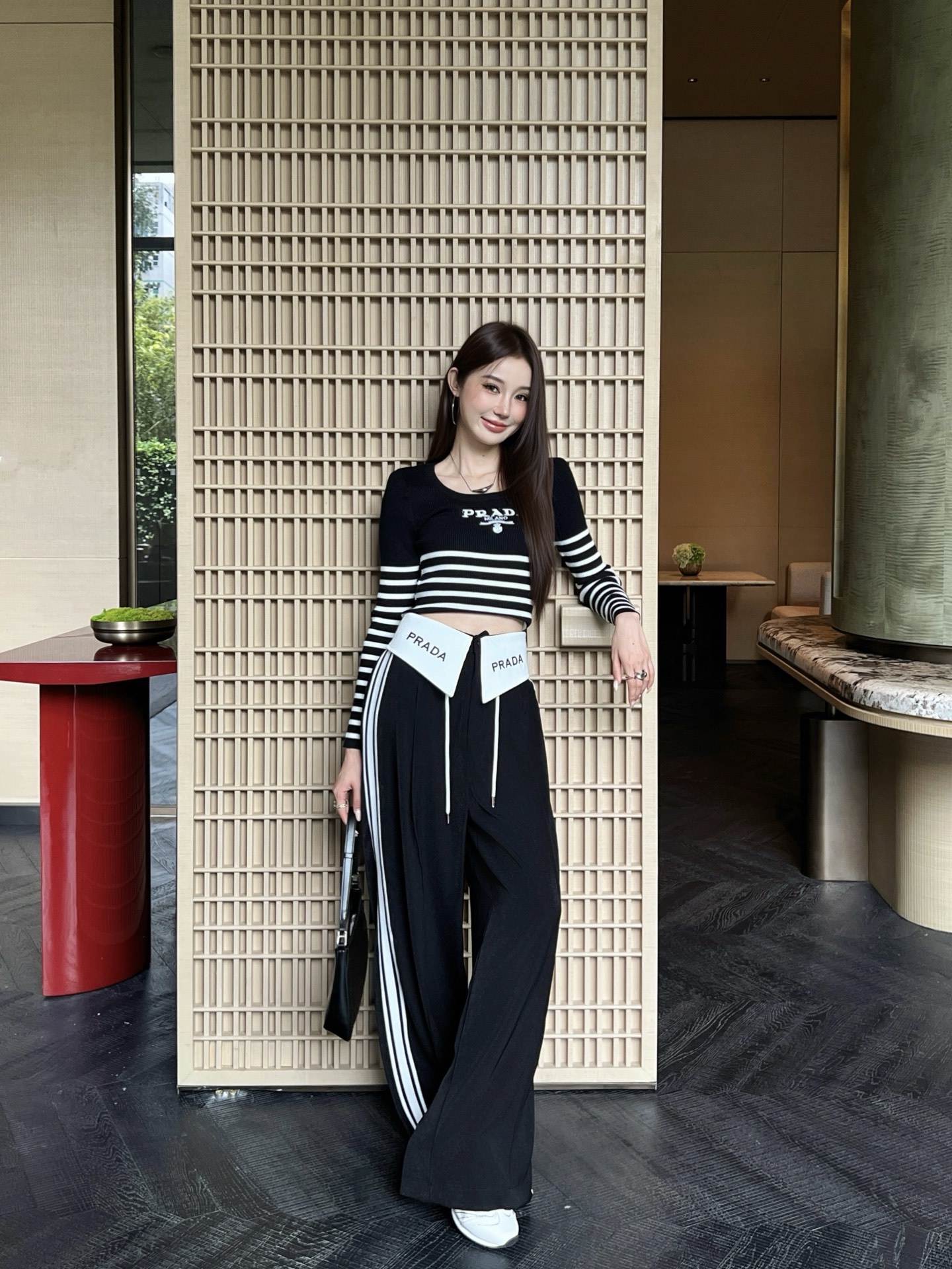 [TOP] PRADA Pant - Black