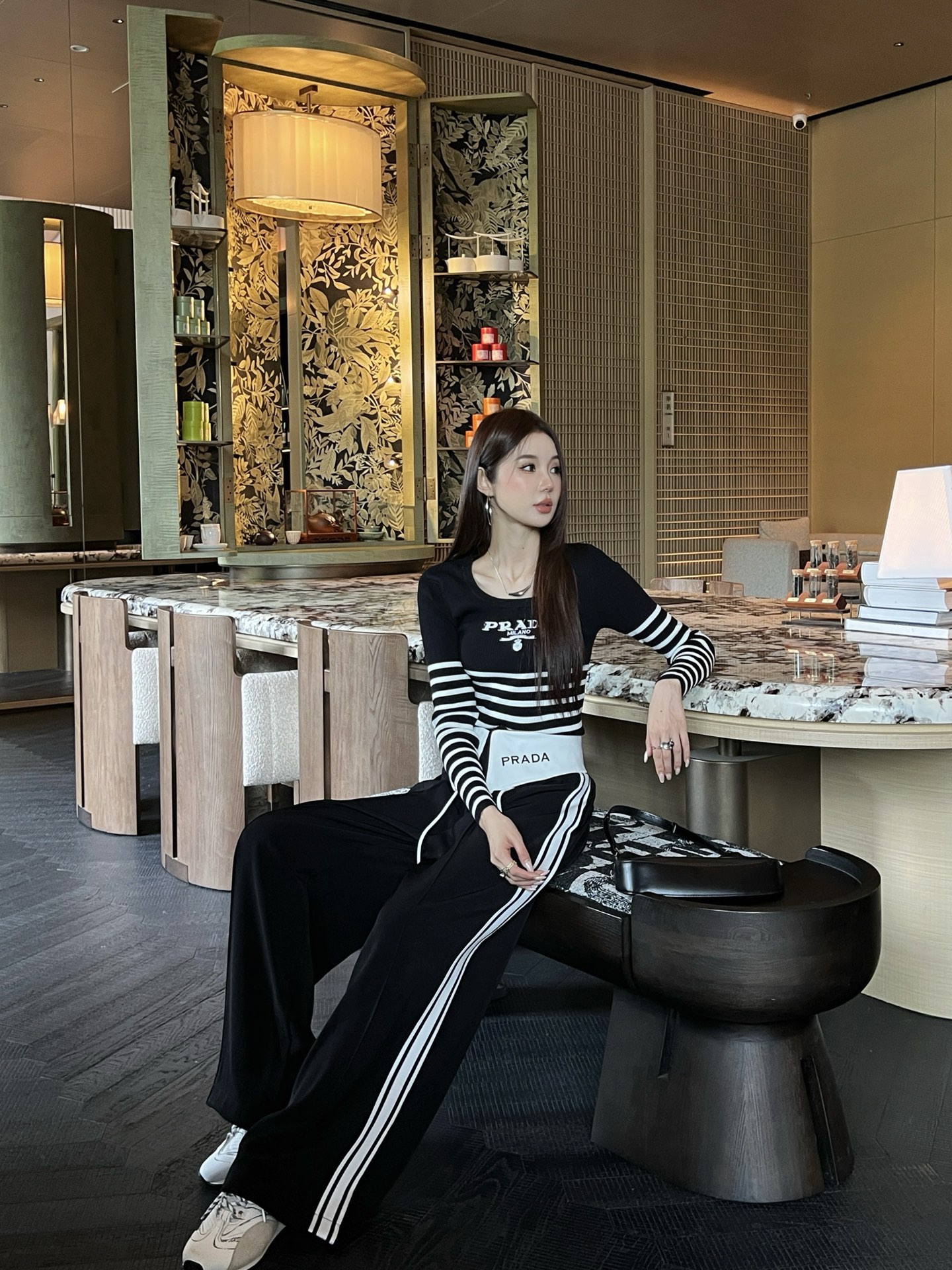 [TOP] PRADA Pant - Black