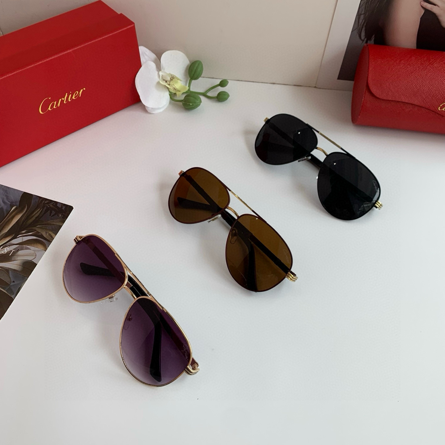 [TOP] CARTIER Sunglasses - 3 Colors
