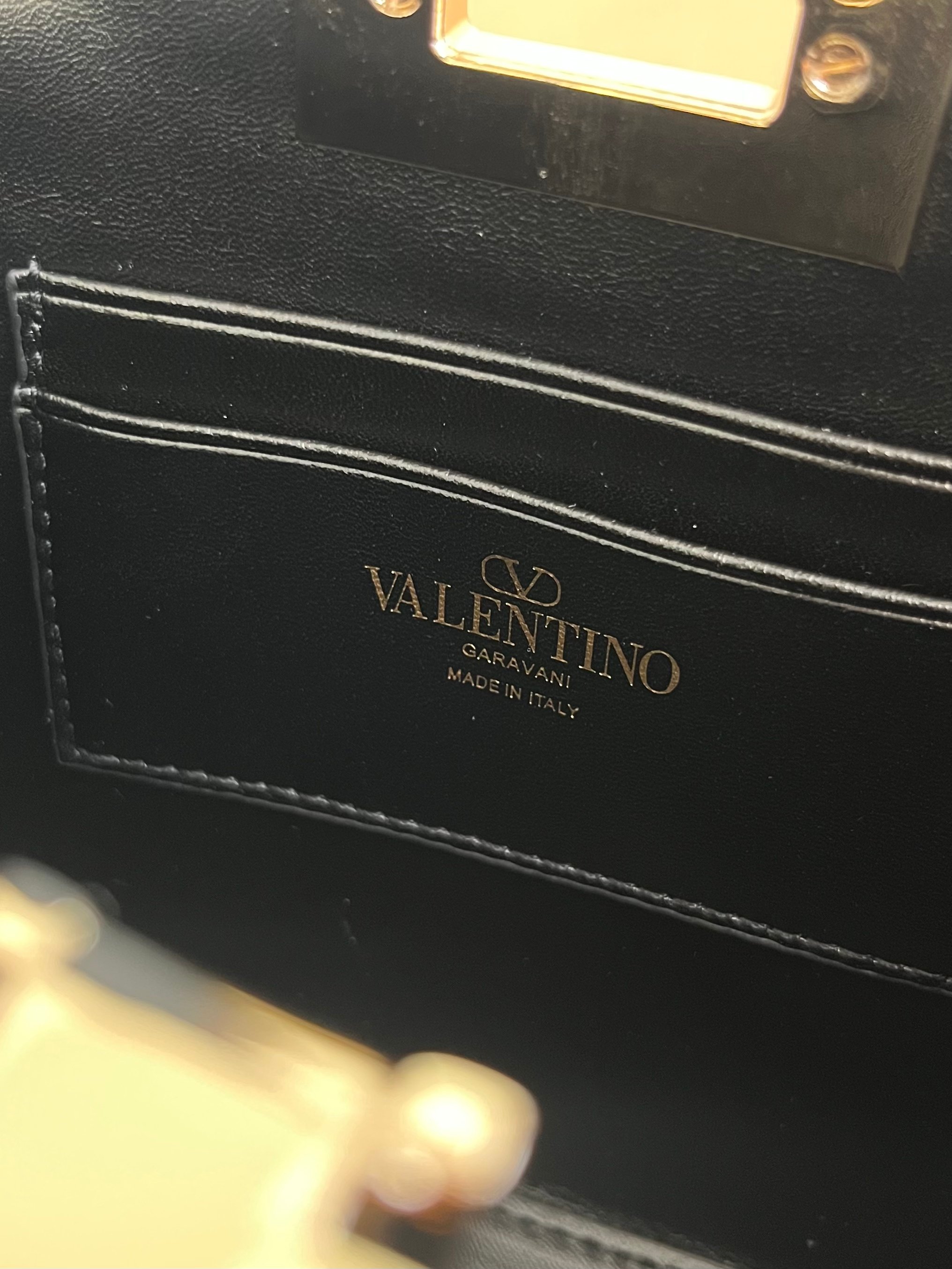 [TOP] VALENTINO Rockstud Leopard Print Tote Bag  32x29x7cm/23x15.5x6cm - Brown